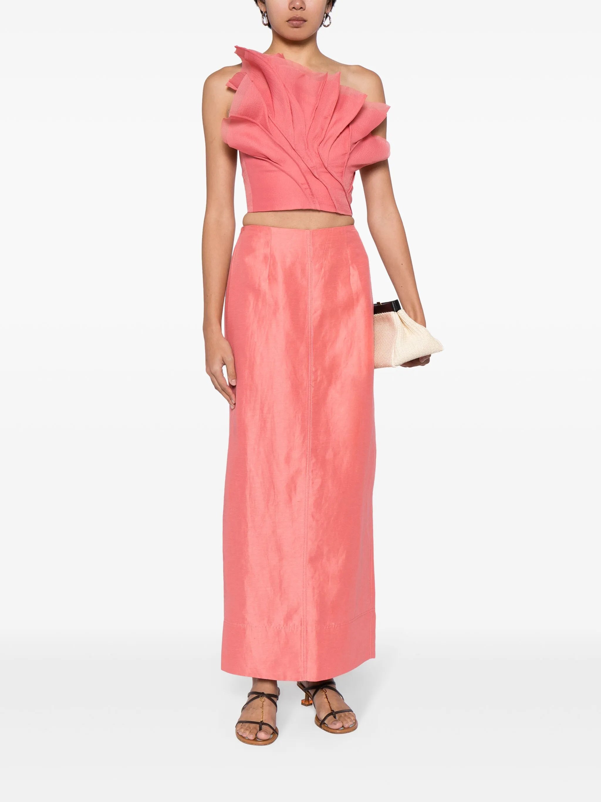 Flame crop top
