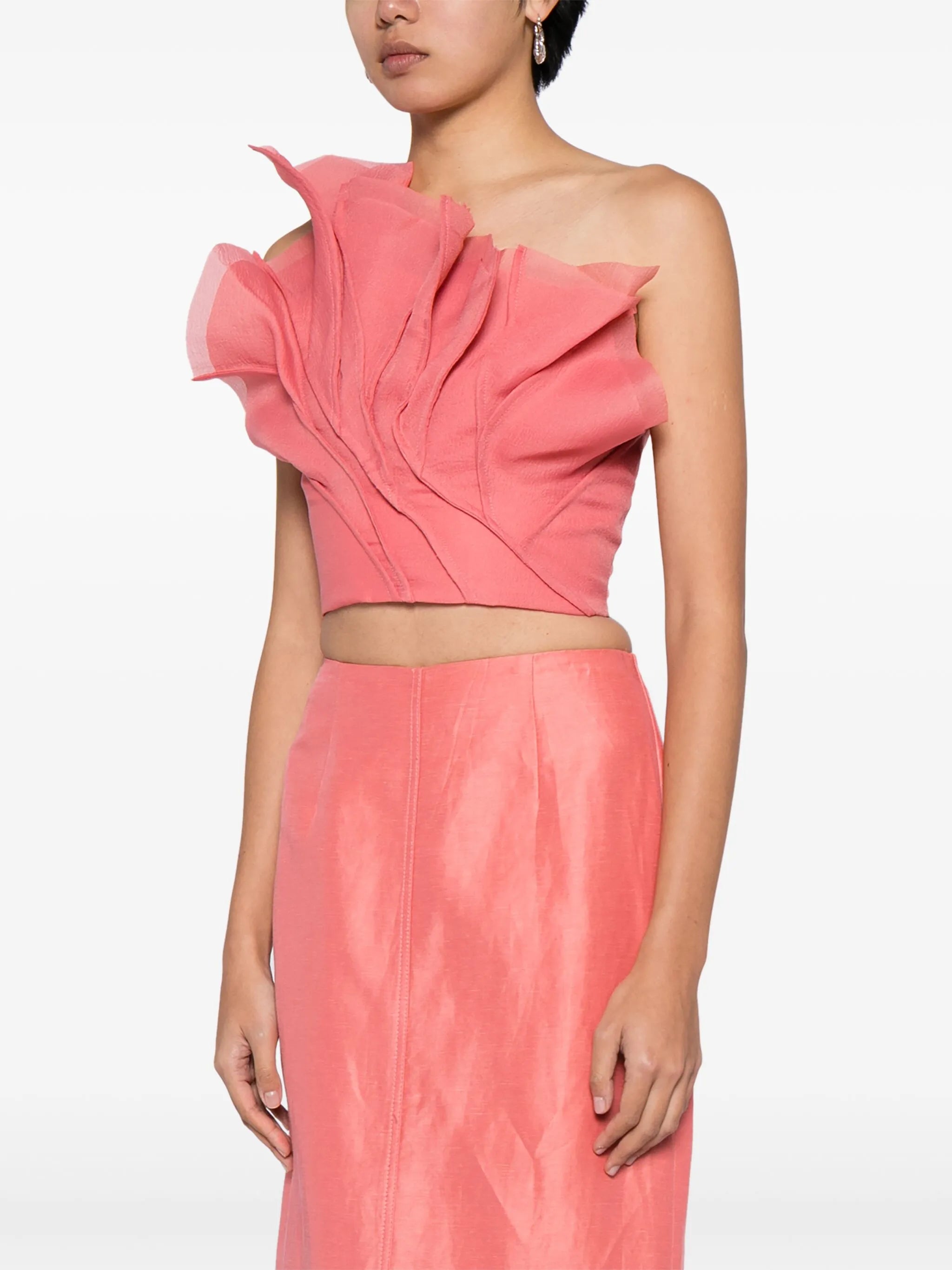 Flame crop top