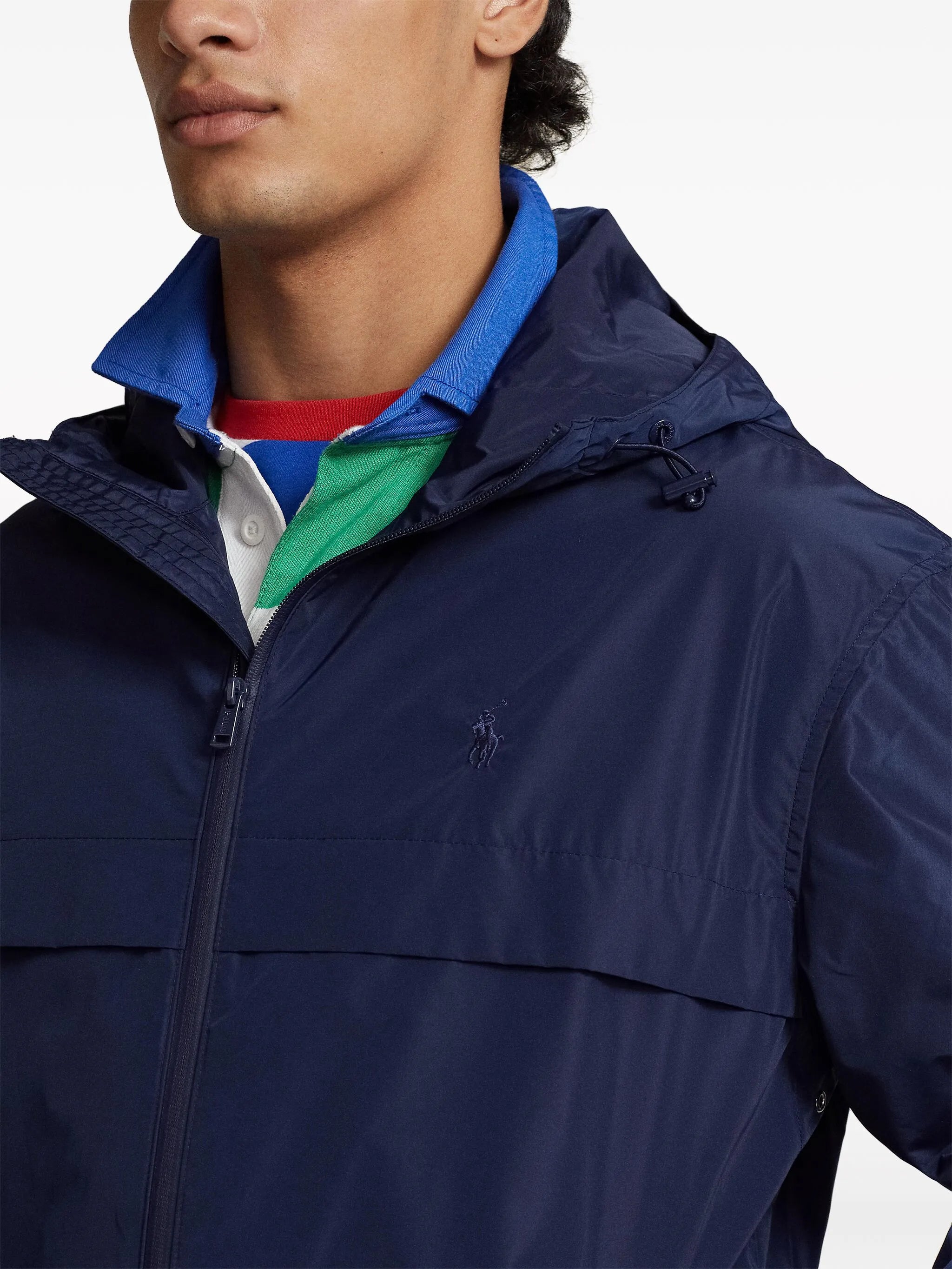Polo Pony-embroidered windbreaker