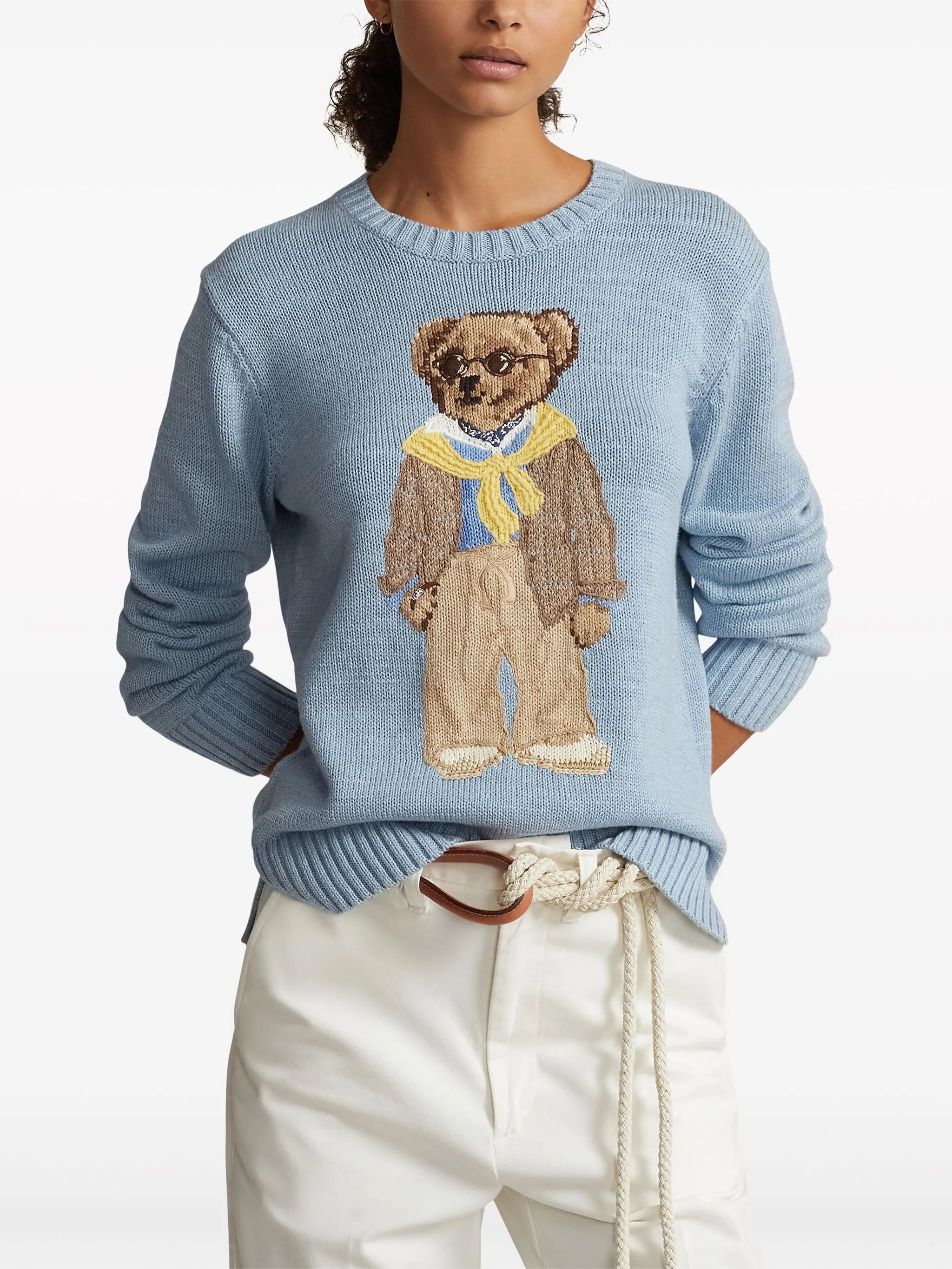 Polo Bear cotton jumper