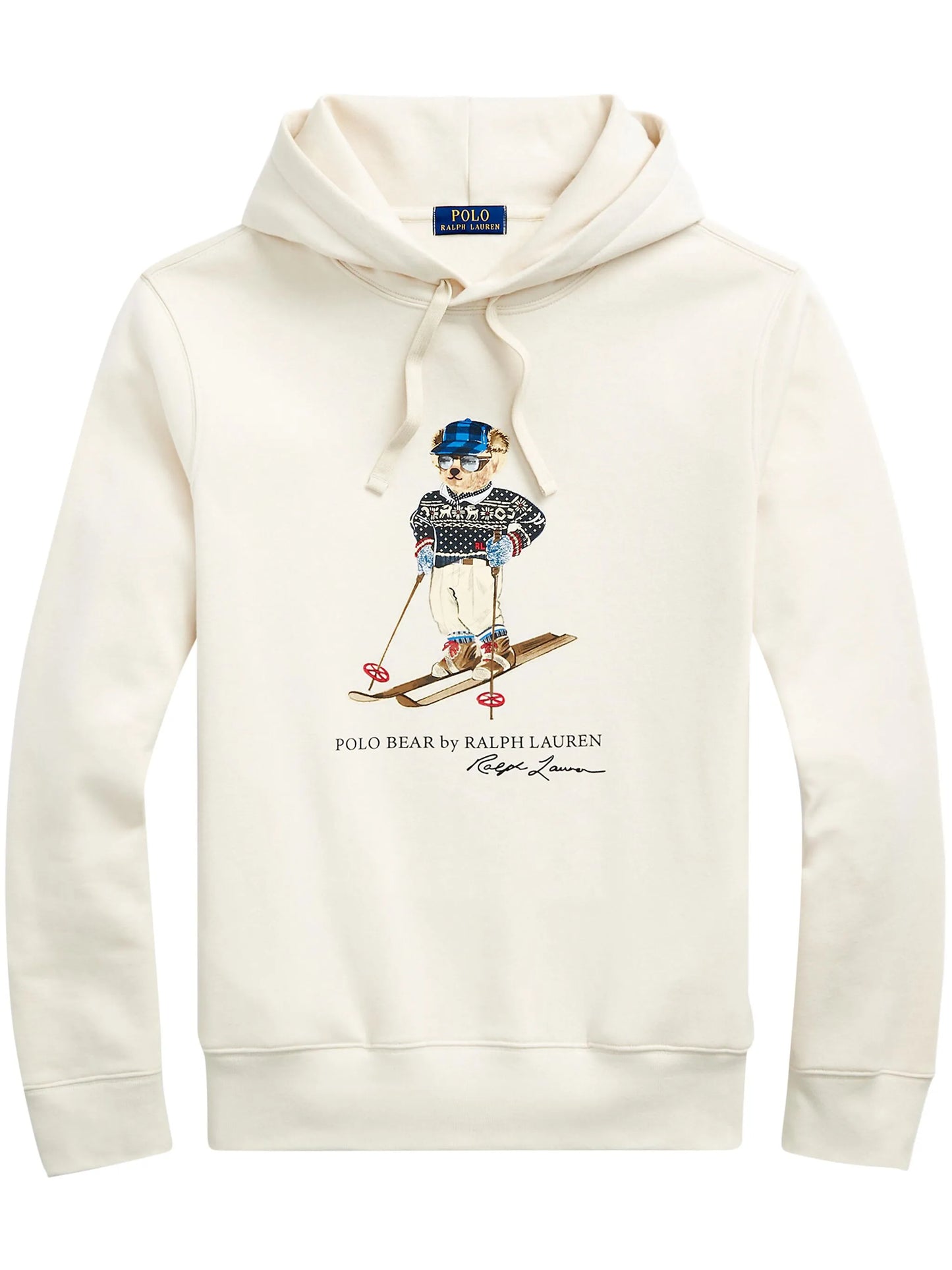 Polo Bear drawstring hoodie