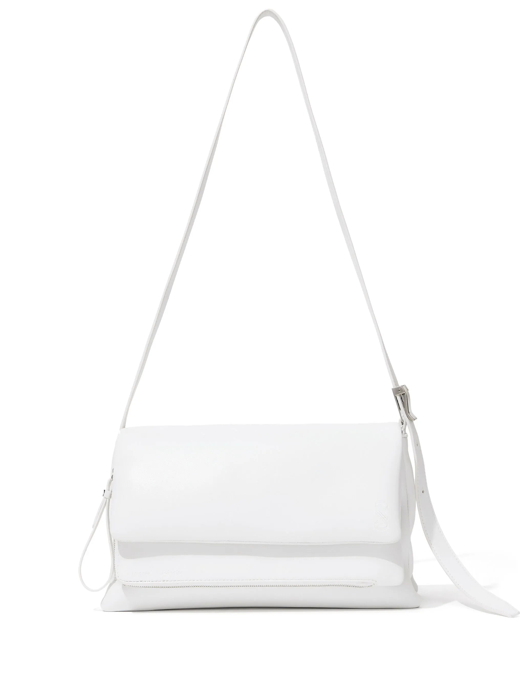 City leather shoulder bag