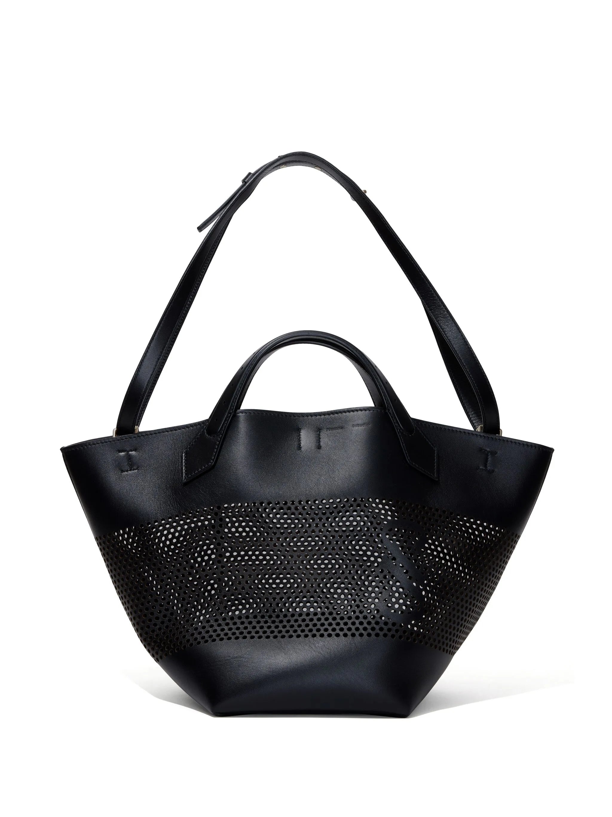 large PS1 perforated-leather tote bag