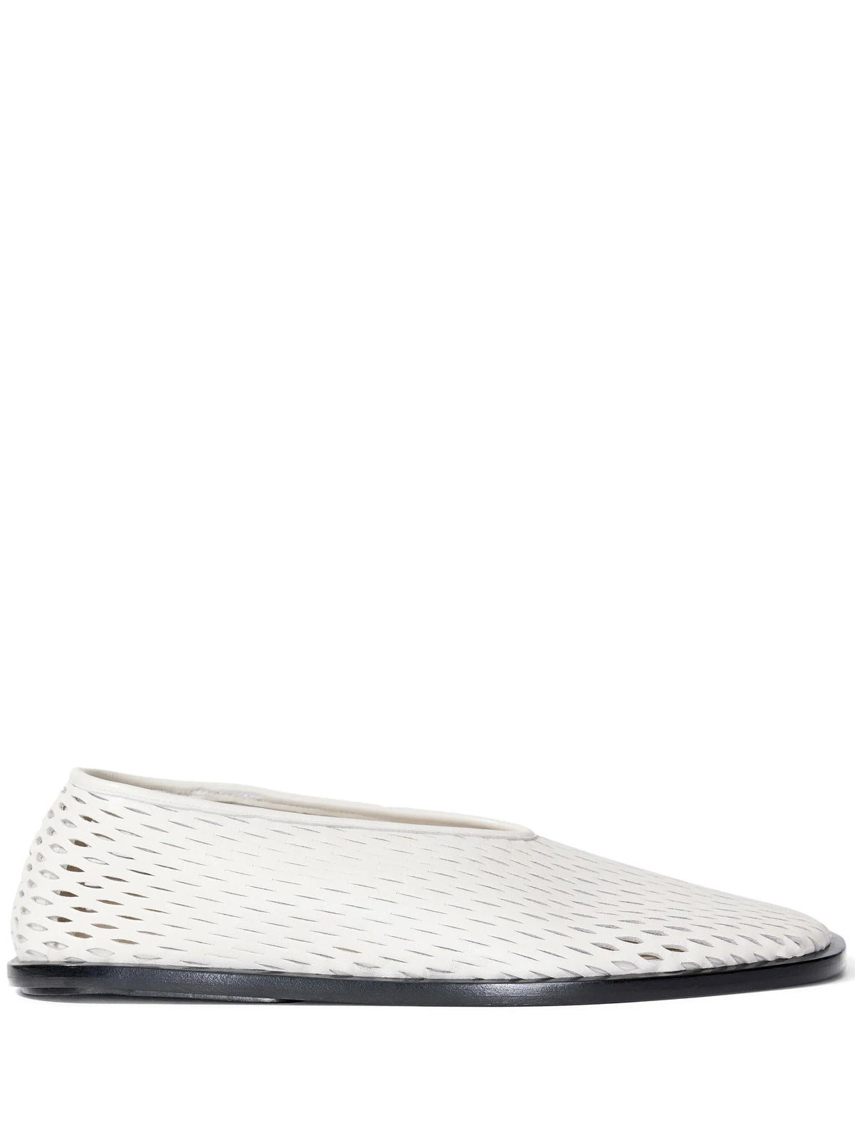 Square perforated slippers