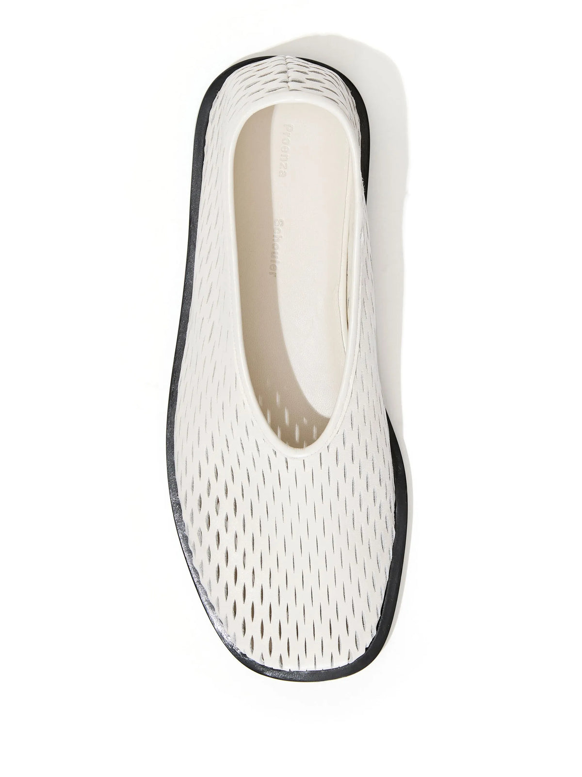 Square perforated slippers
