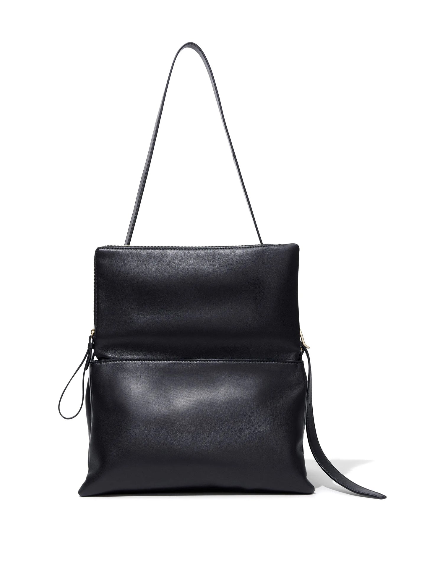 City leather shoulder bag