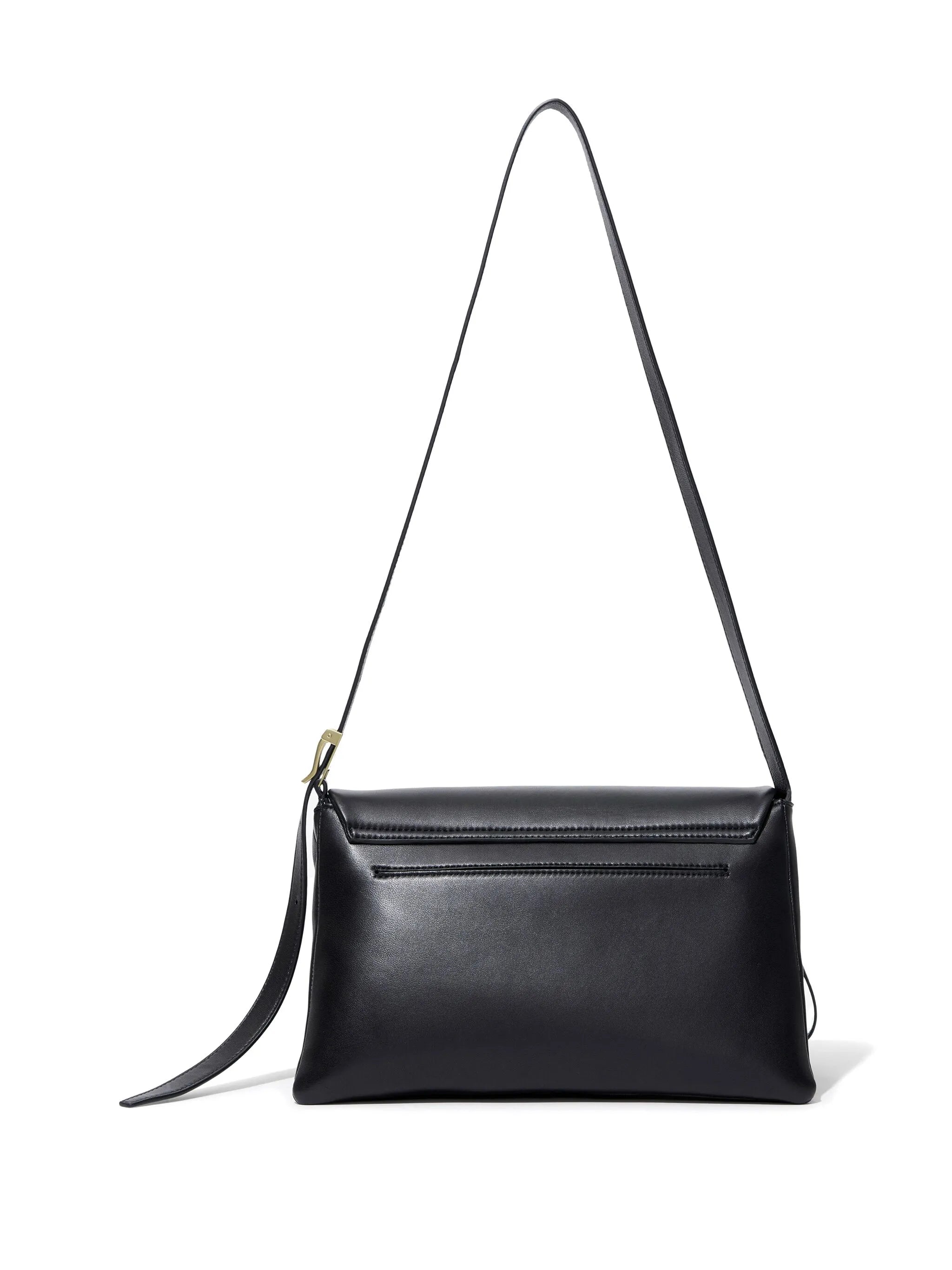 City leather shoulder bag