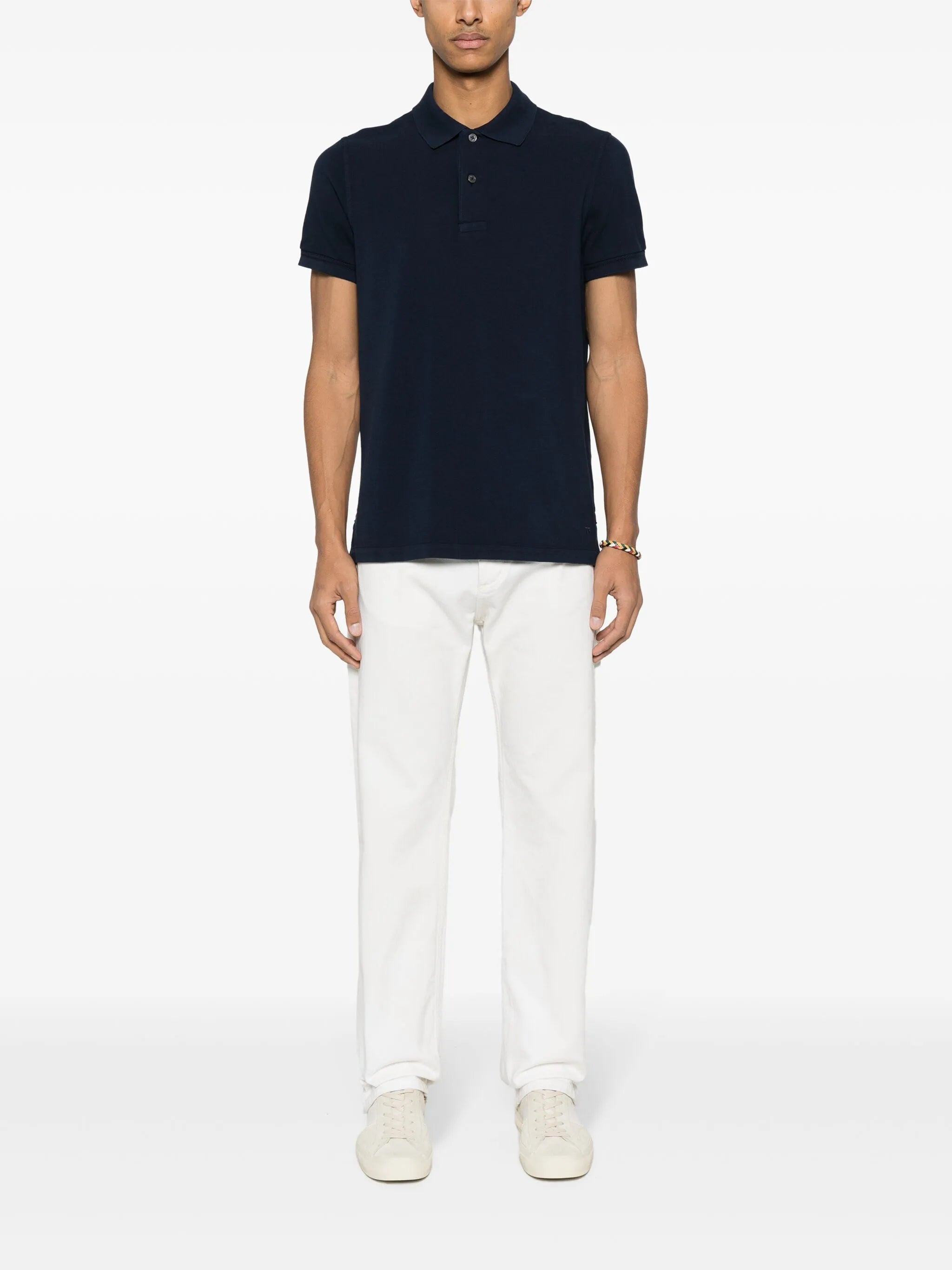 Tennis cotton polo shirt