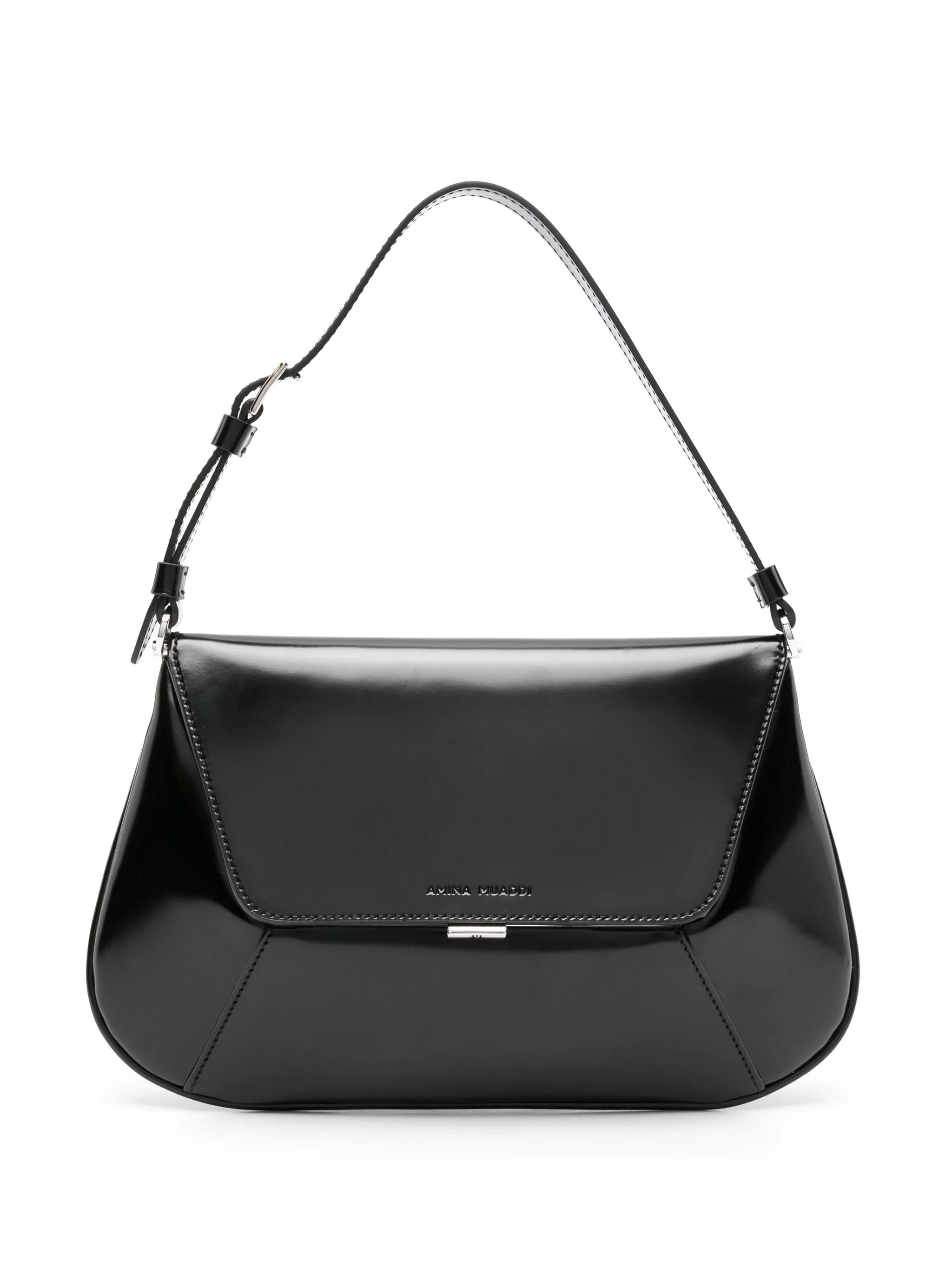 Ami patent leather shoulder bag