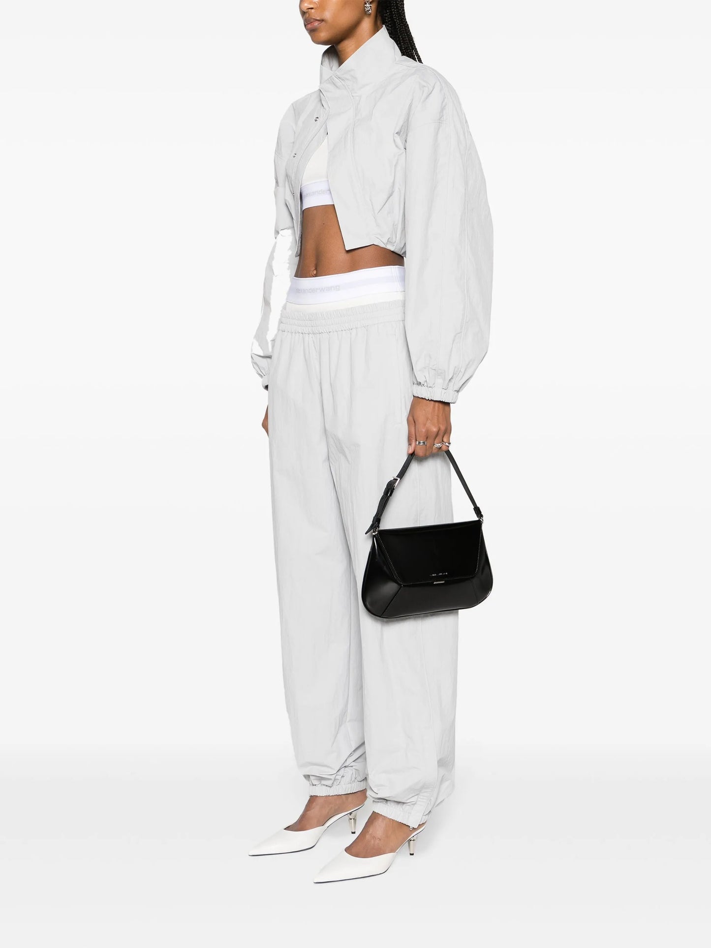 Ami patent leather shoulder bag