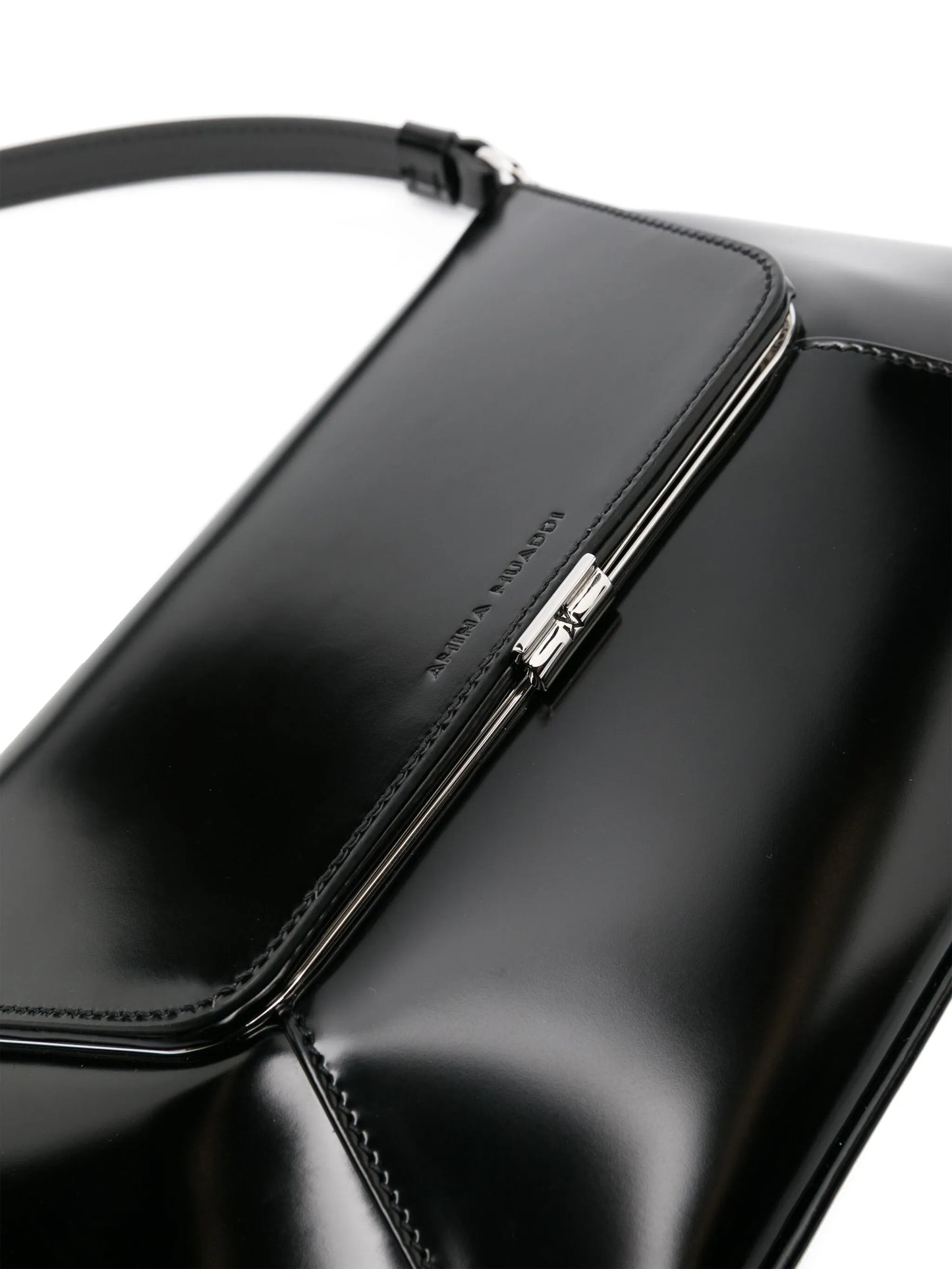 Ami patent leather shoulder bag