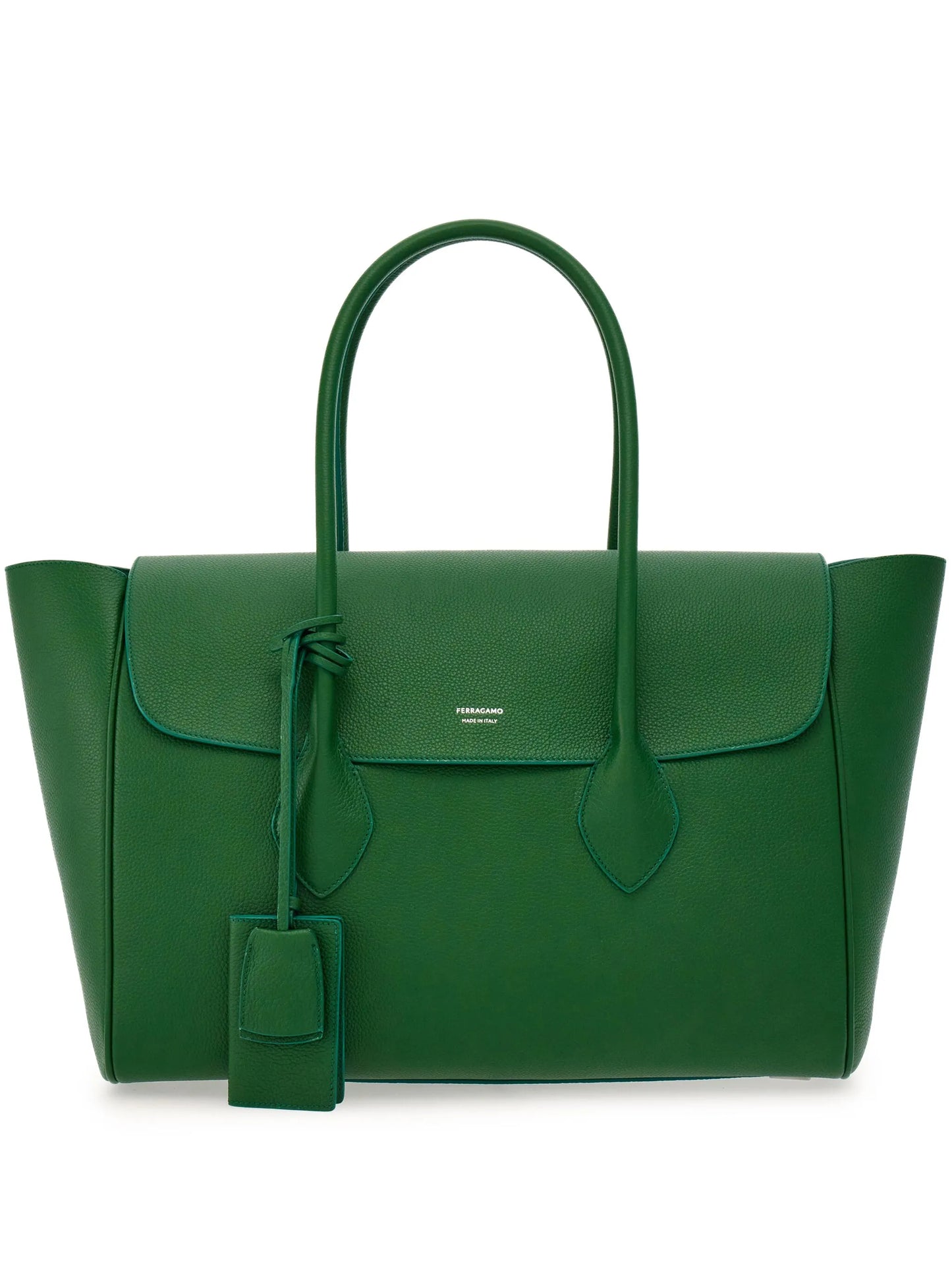 large leather tote bag