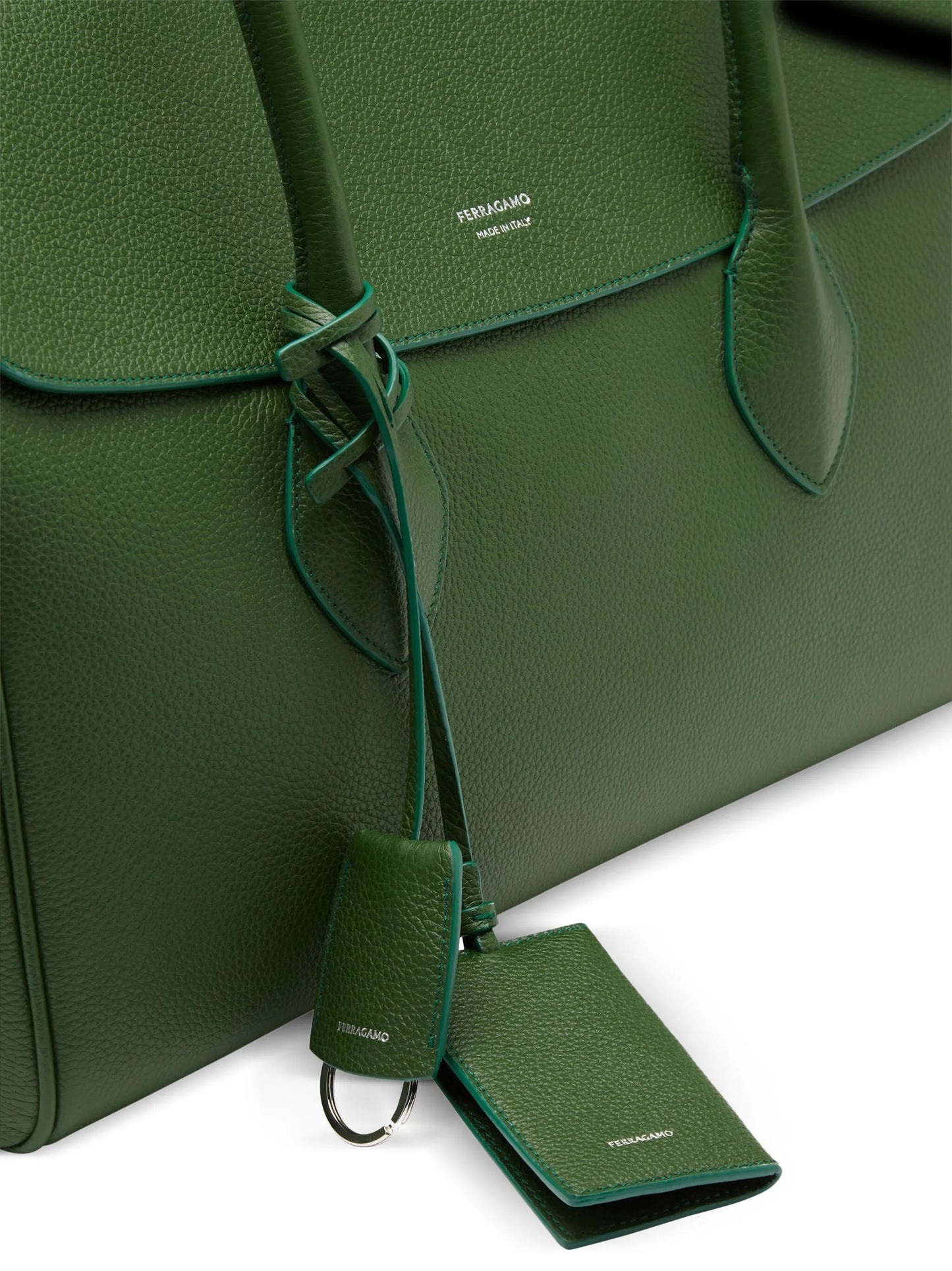 large leather tote bag
