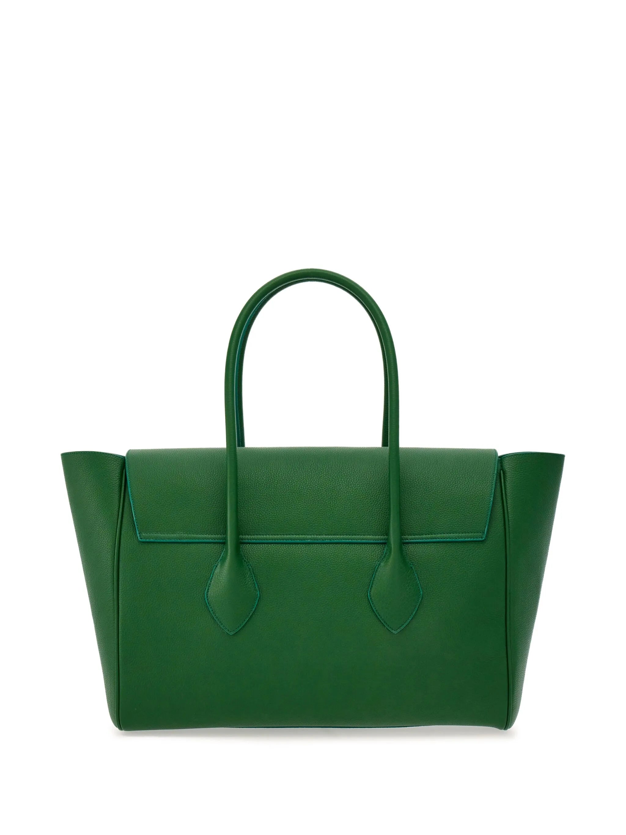 large leather tote bag