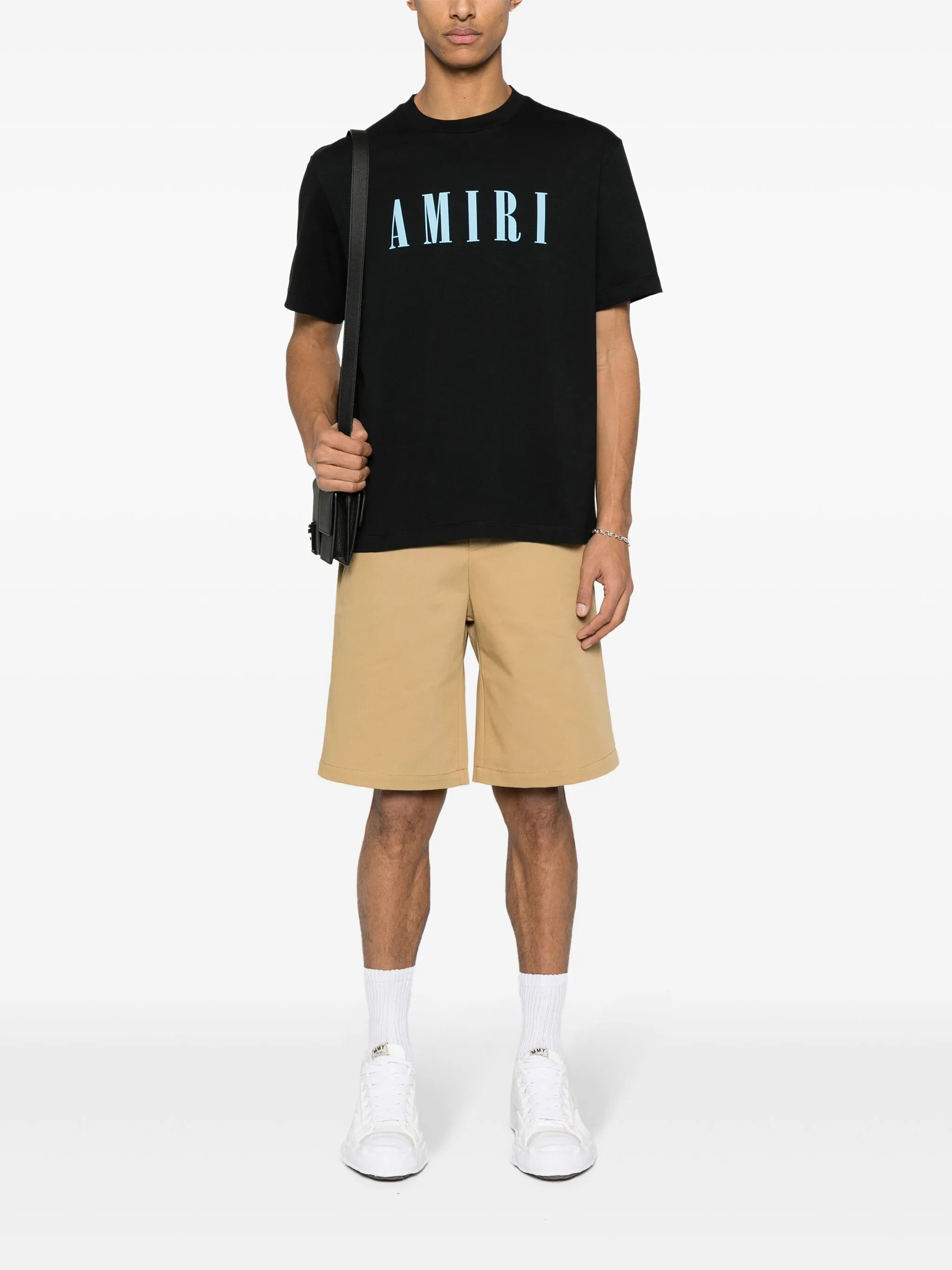 Core logo-print cotton T-shirt