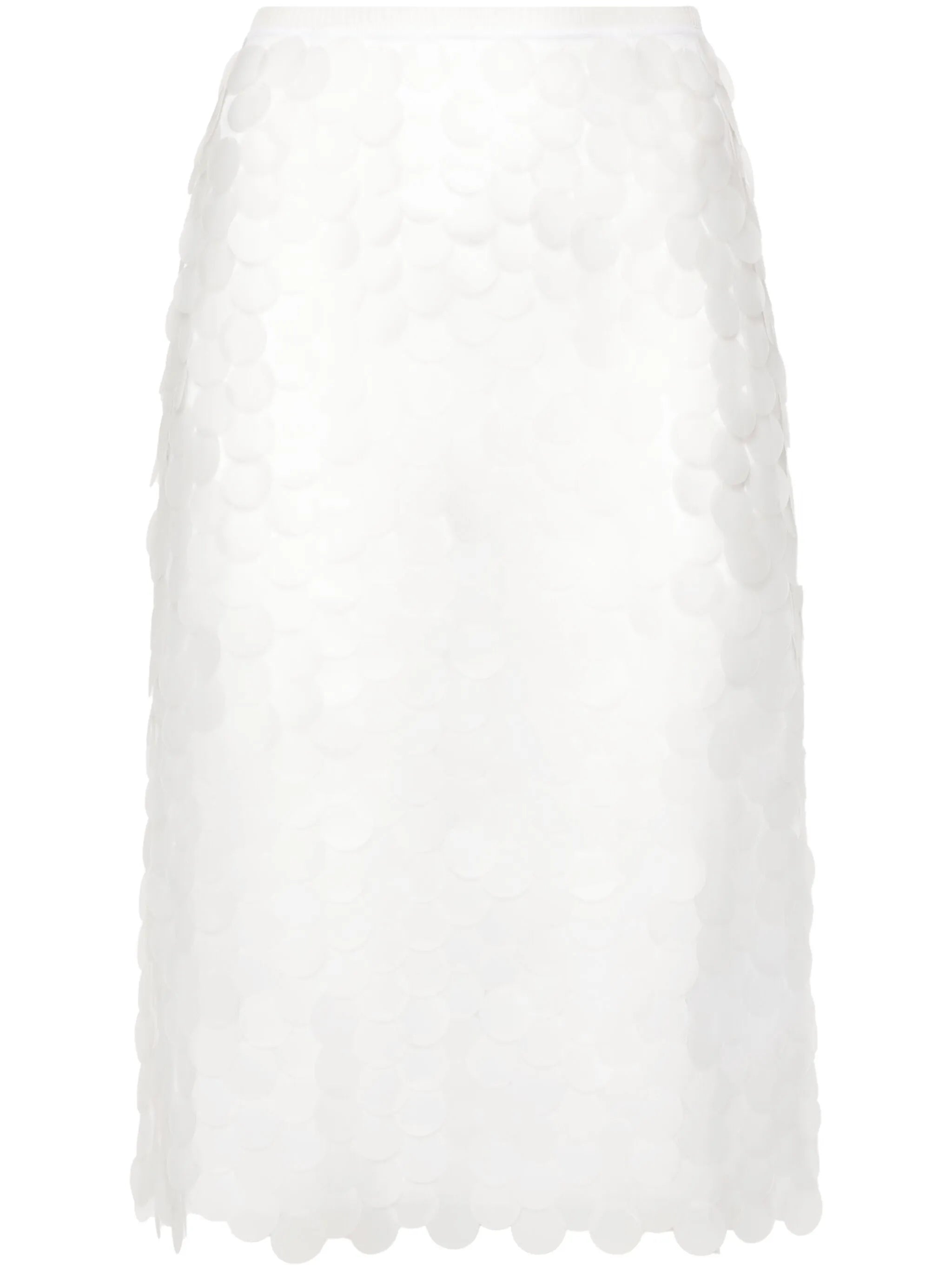 Delta sheer sequined skirt