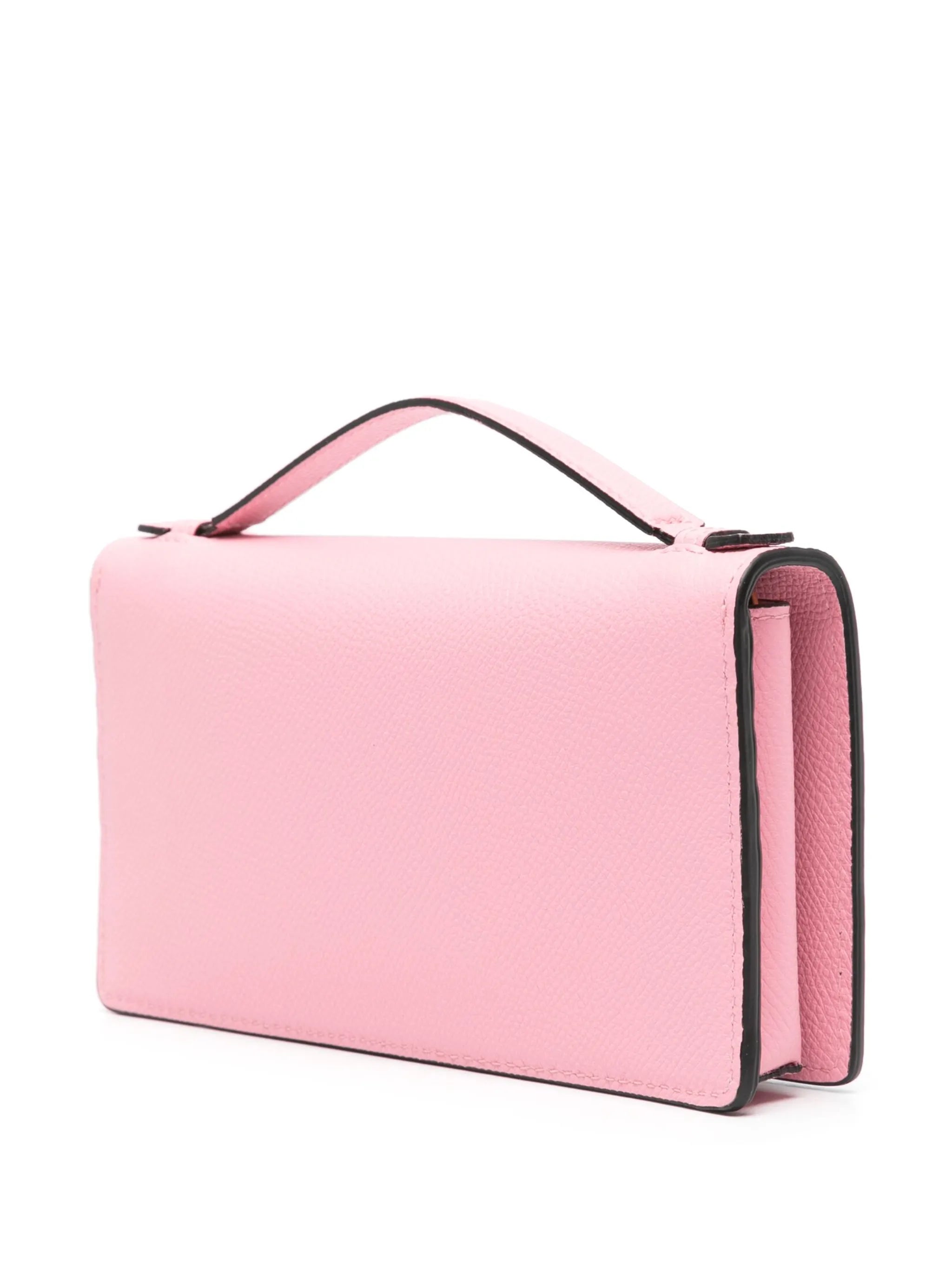 VLogo Signature leather crossbody bag