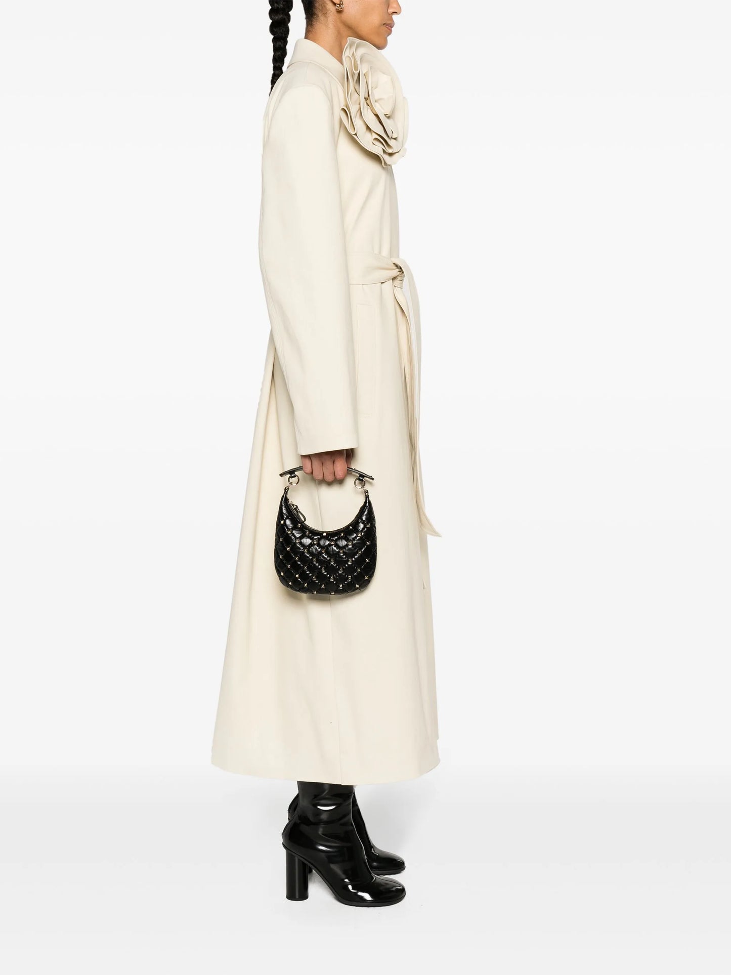 mini Rockstud-embellished tote bag