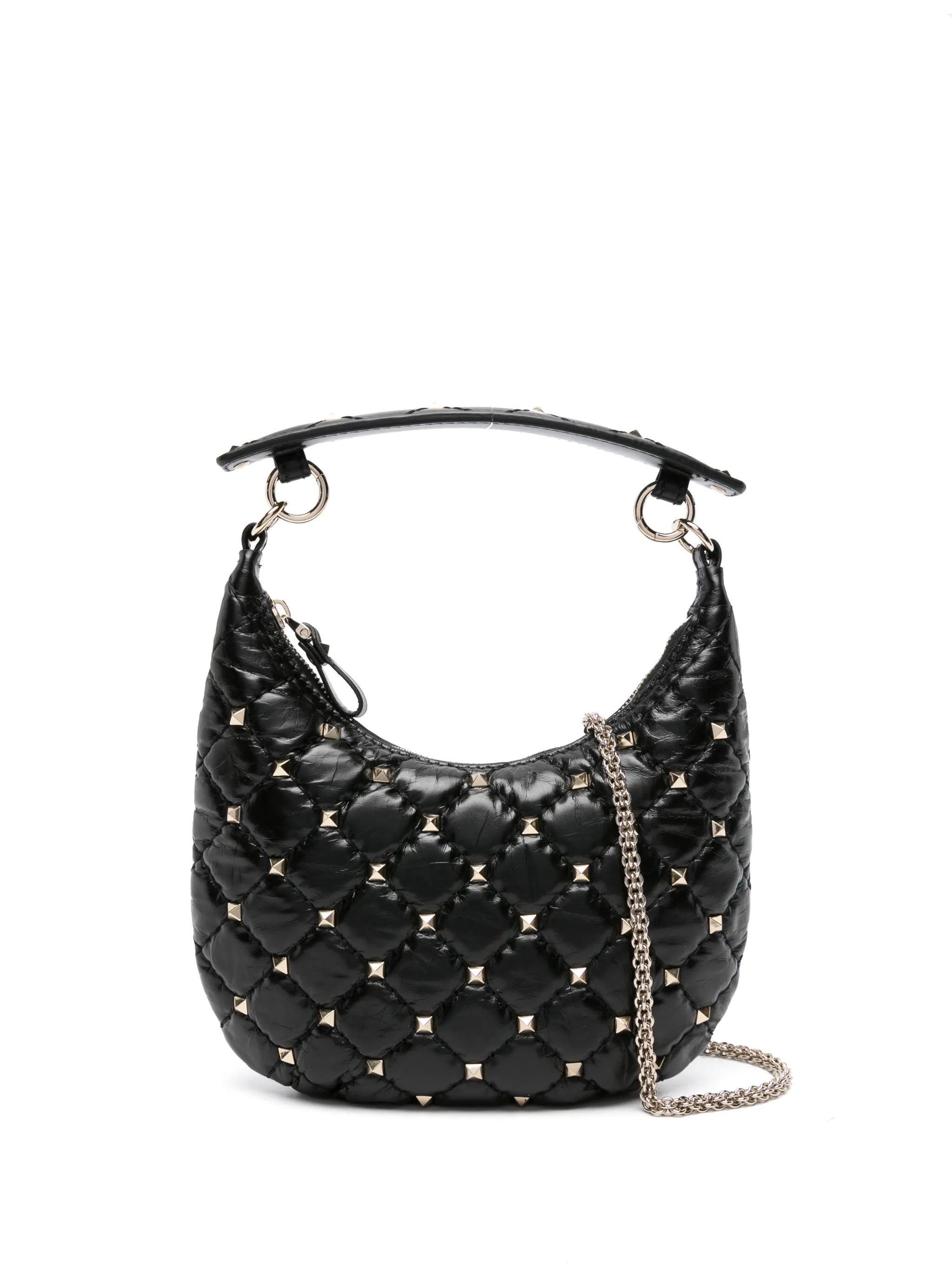 mini Rockstud-embellished tote bag