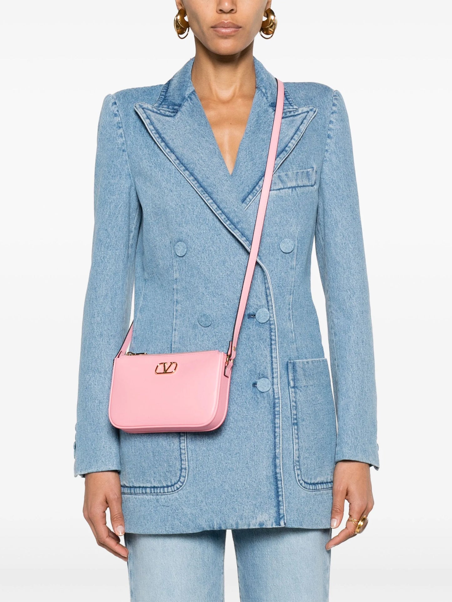 mini VLogo Signature crossbody bag