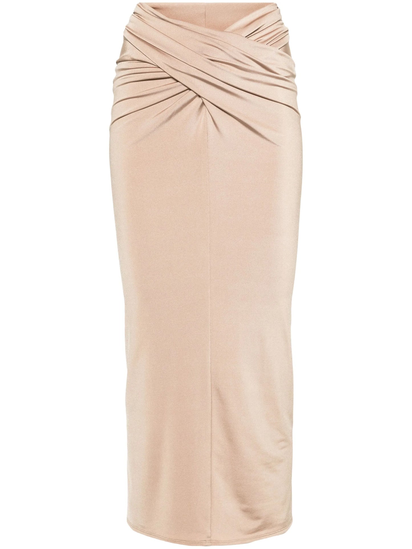 Berretta draped maxi skirt