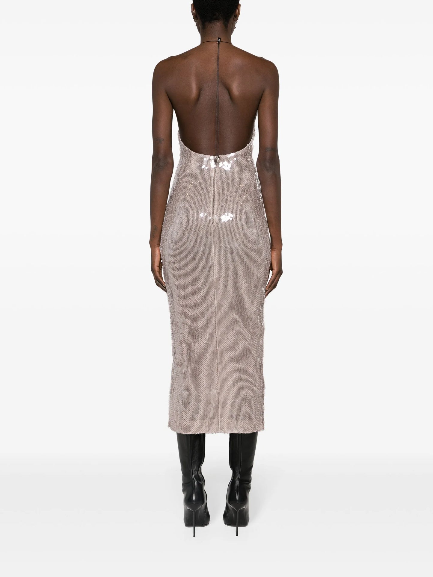Sola sequinned midi dress