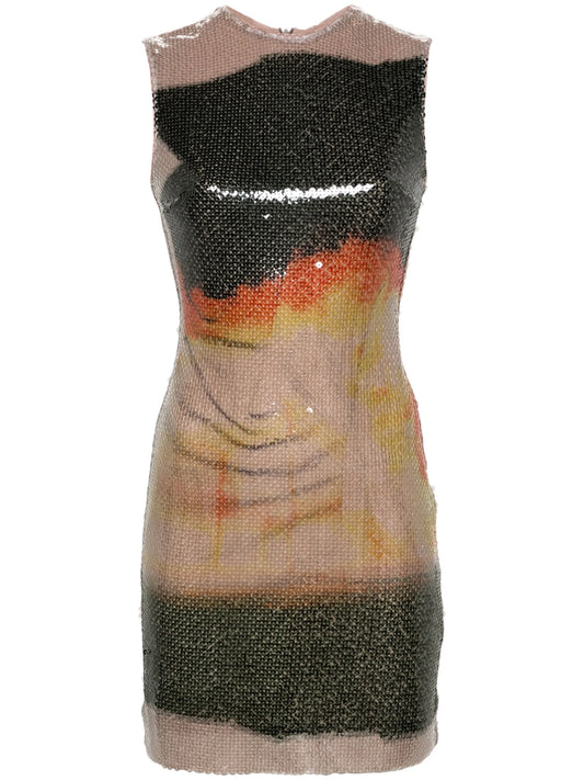 Aveo sequinned minidress