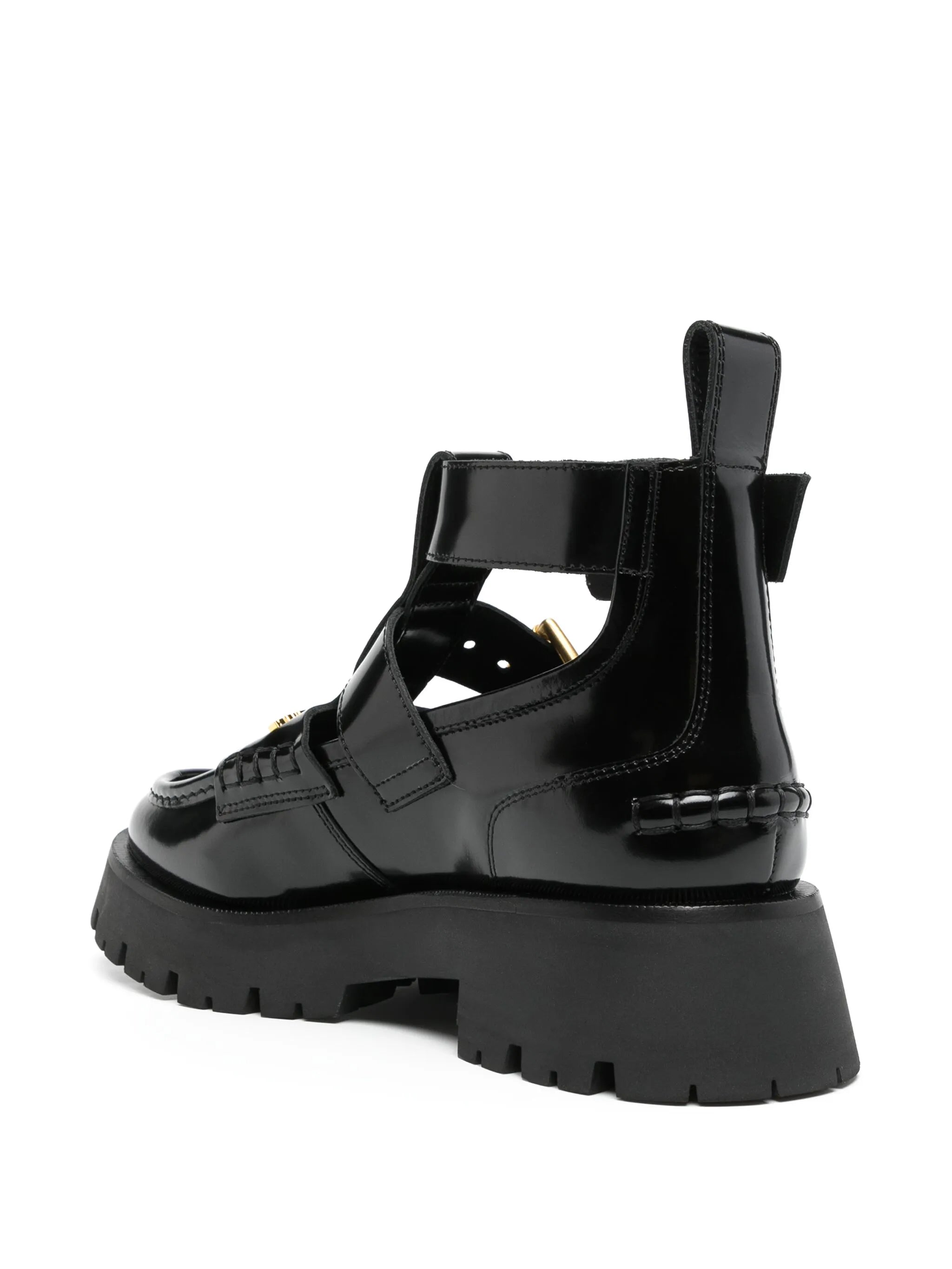 carter box ankle-strap boots