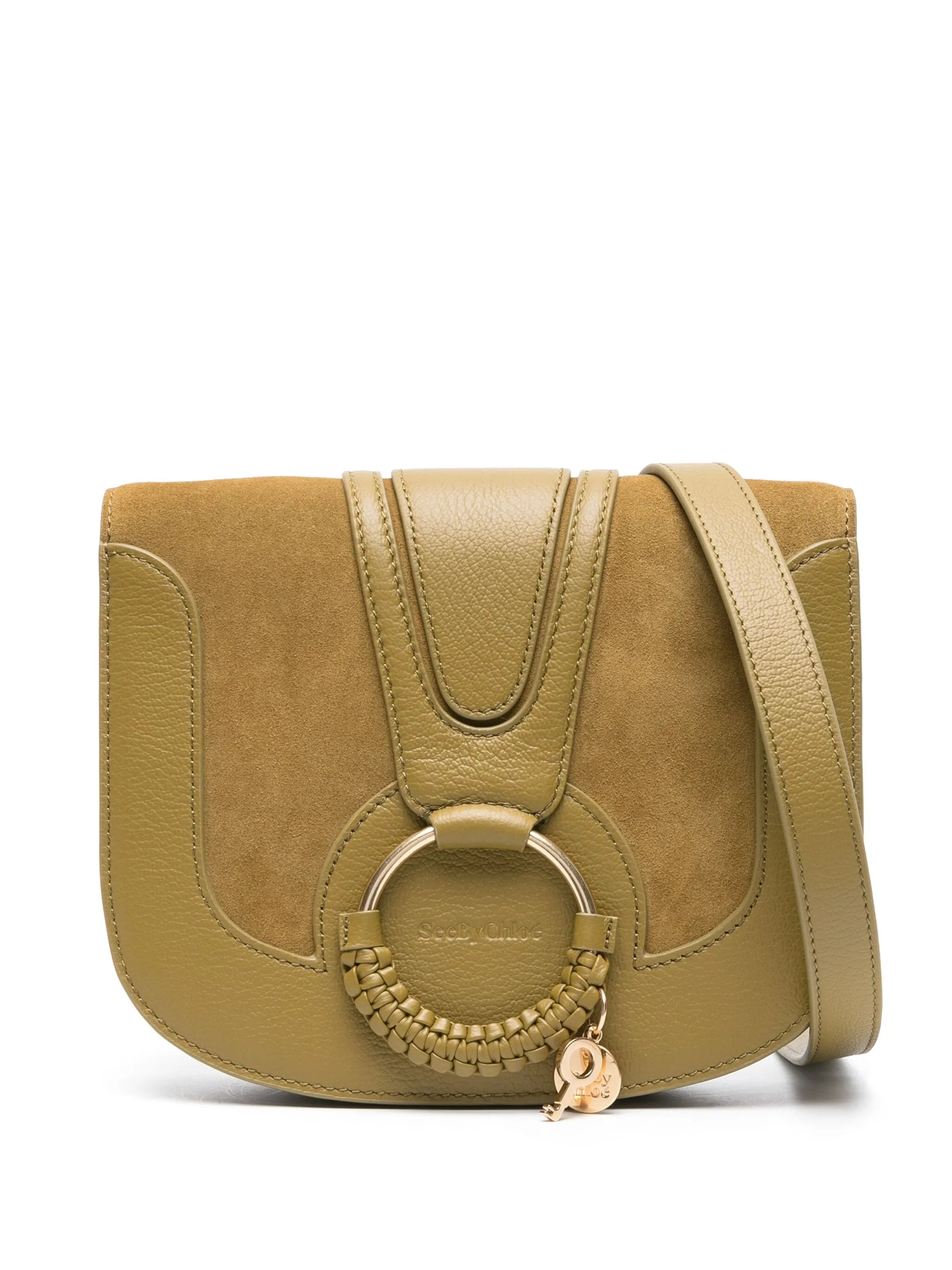 Hana leather shoulder bag