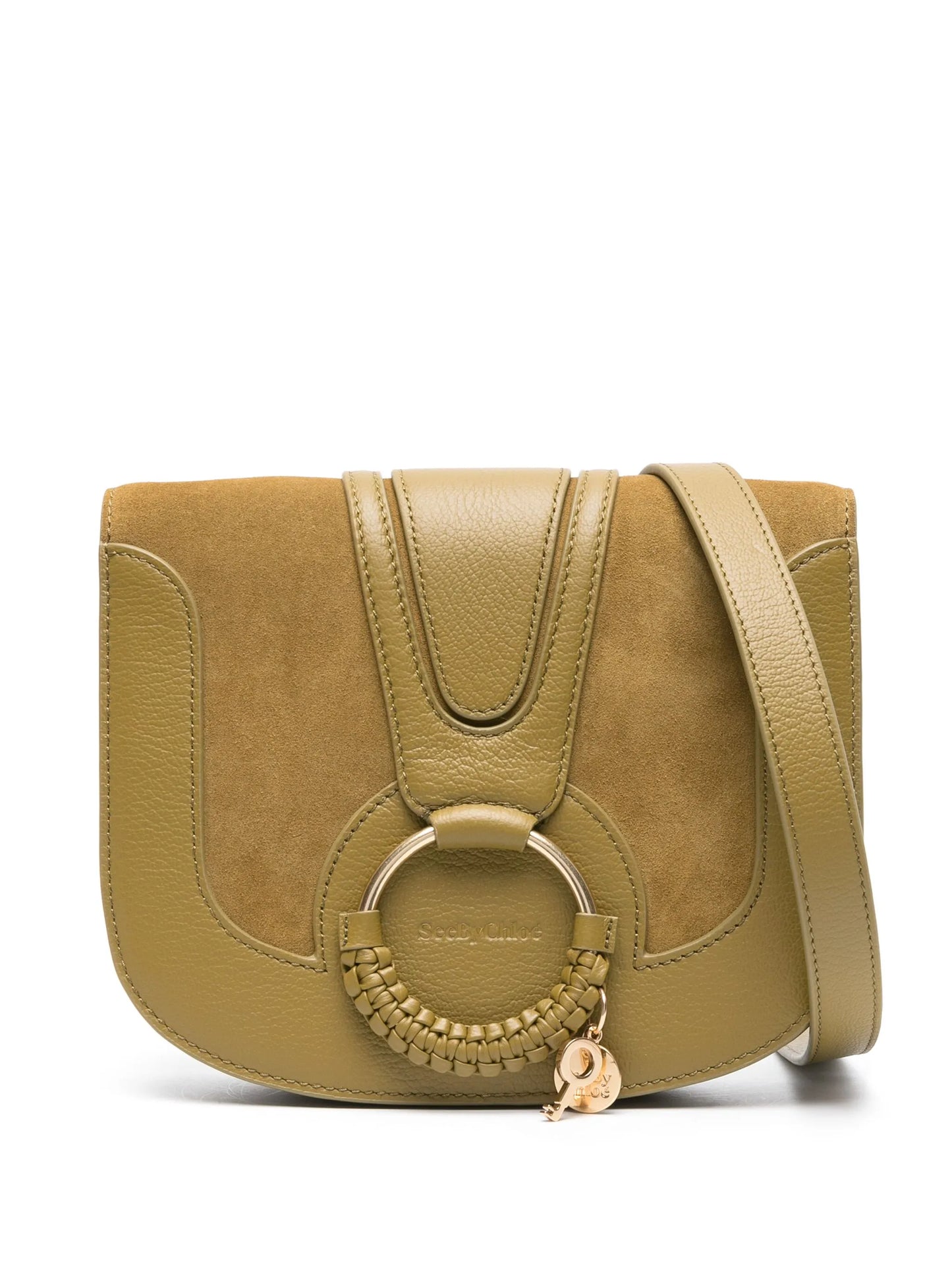Hana leather shoulder bag