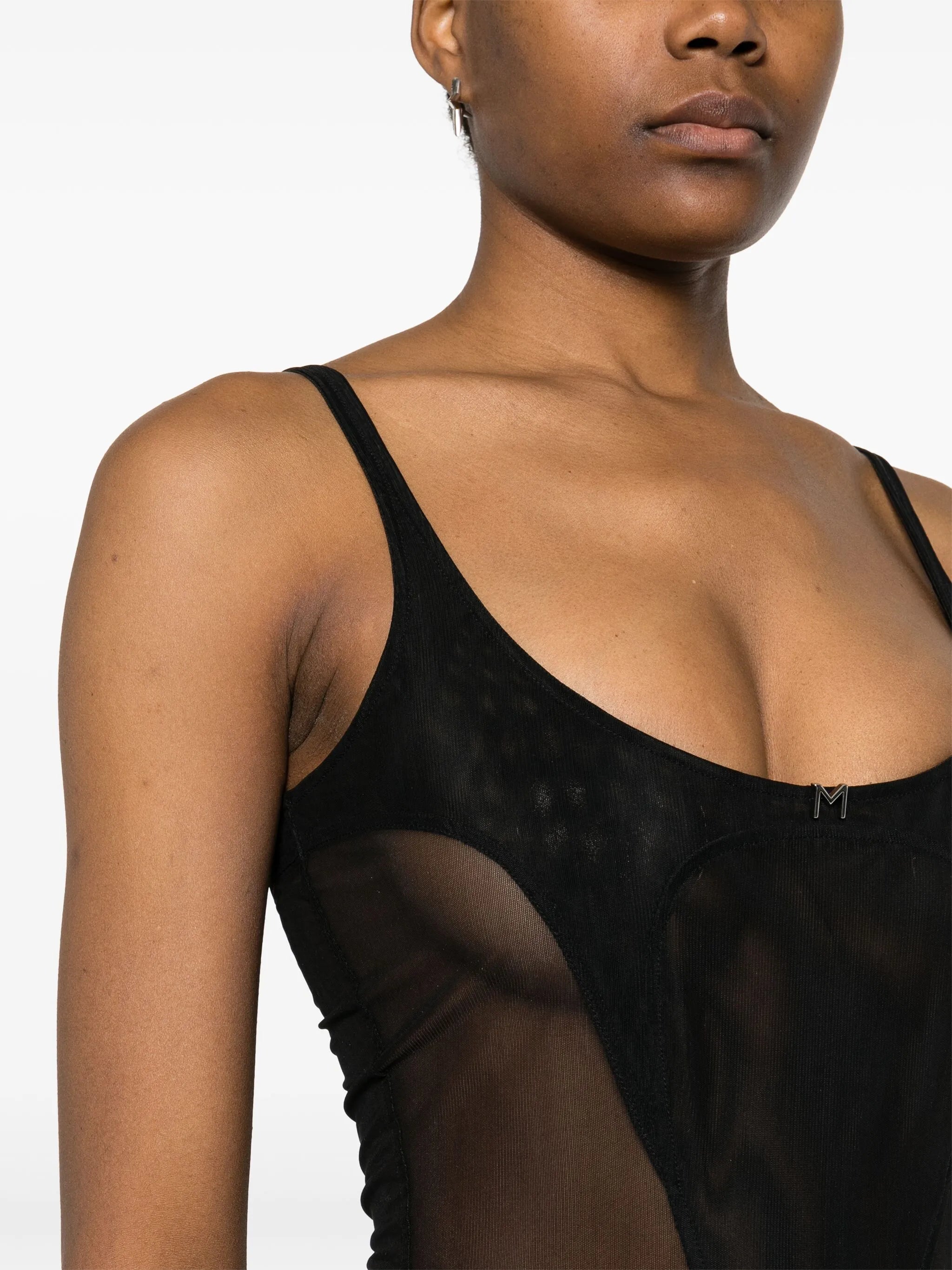 mesh corset body