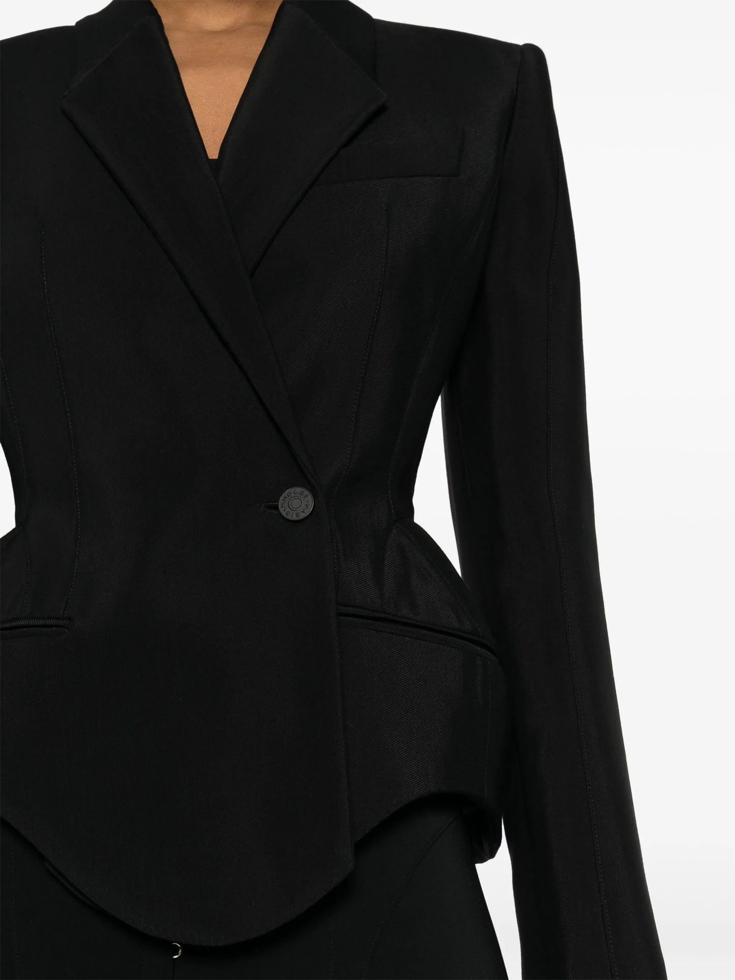 double-breasted blazer