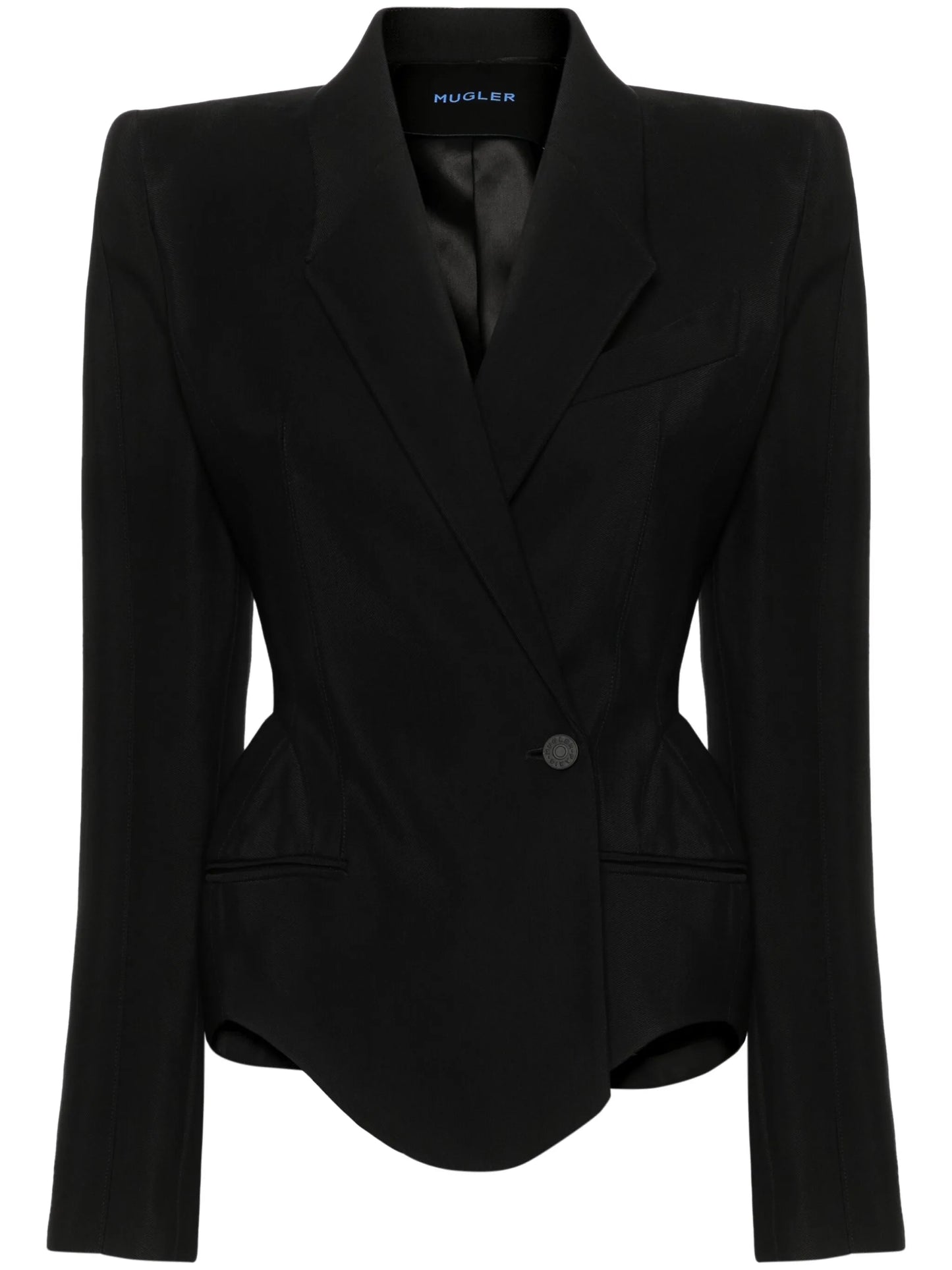 double-breasted blazer