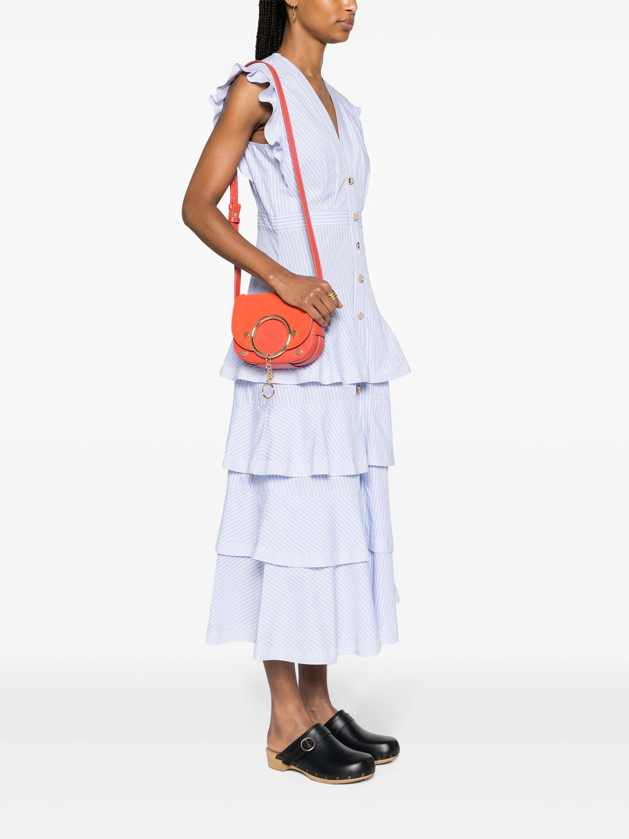 Mara leather crossbody bag
