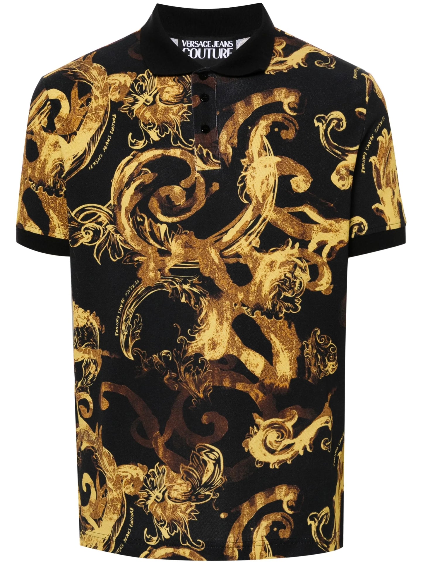 Watercolour Couture polo shirt