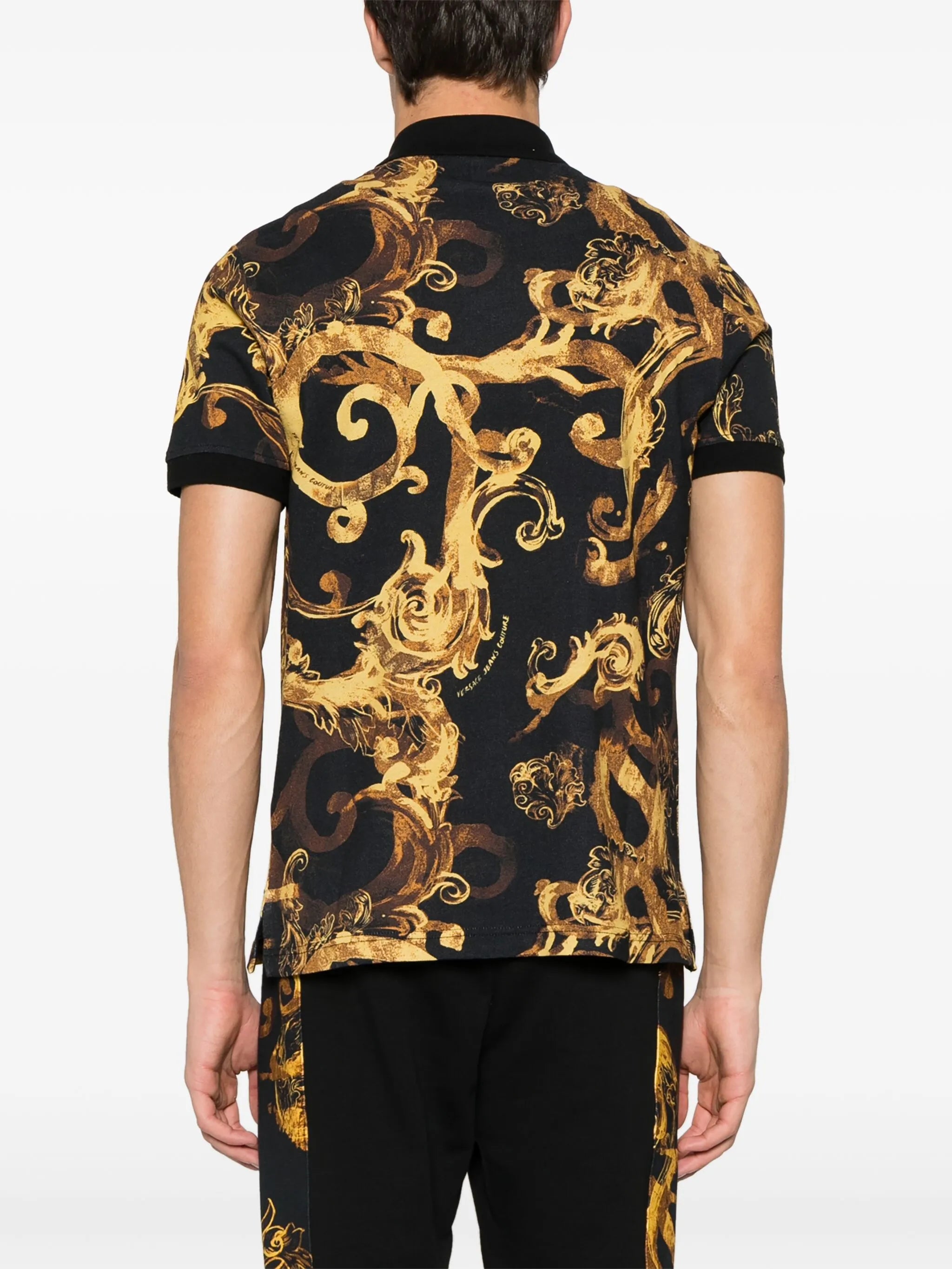 Watercolour Couture polo shirt