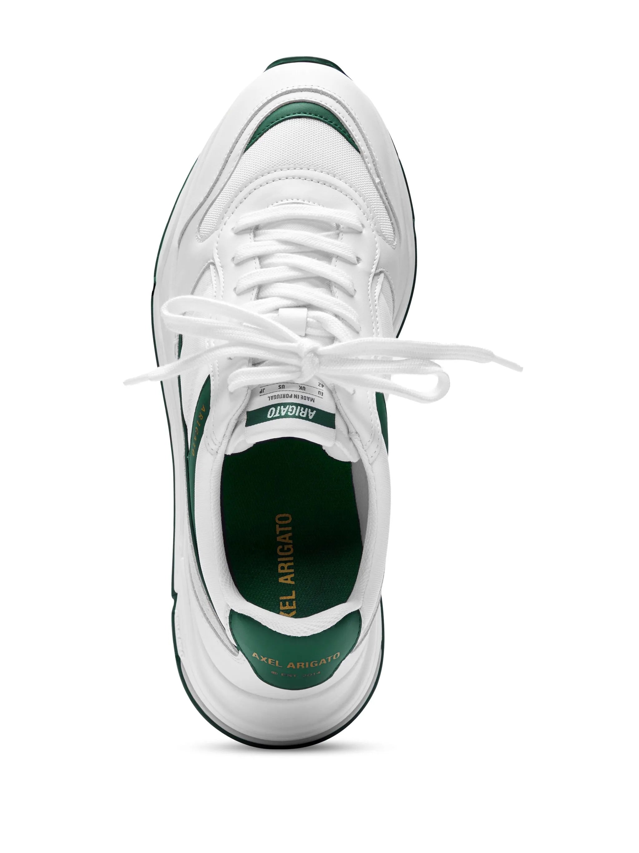 Rush panelled lace-up sneakers
