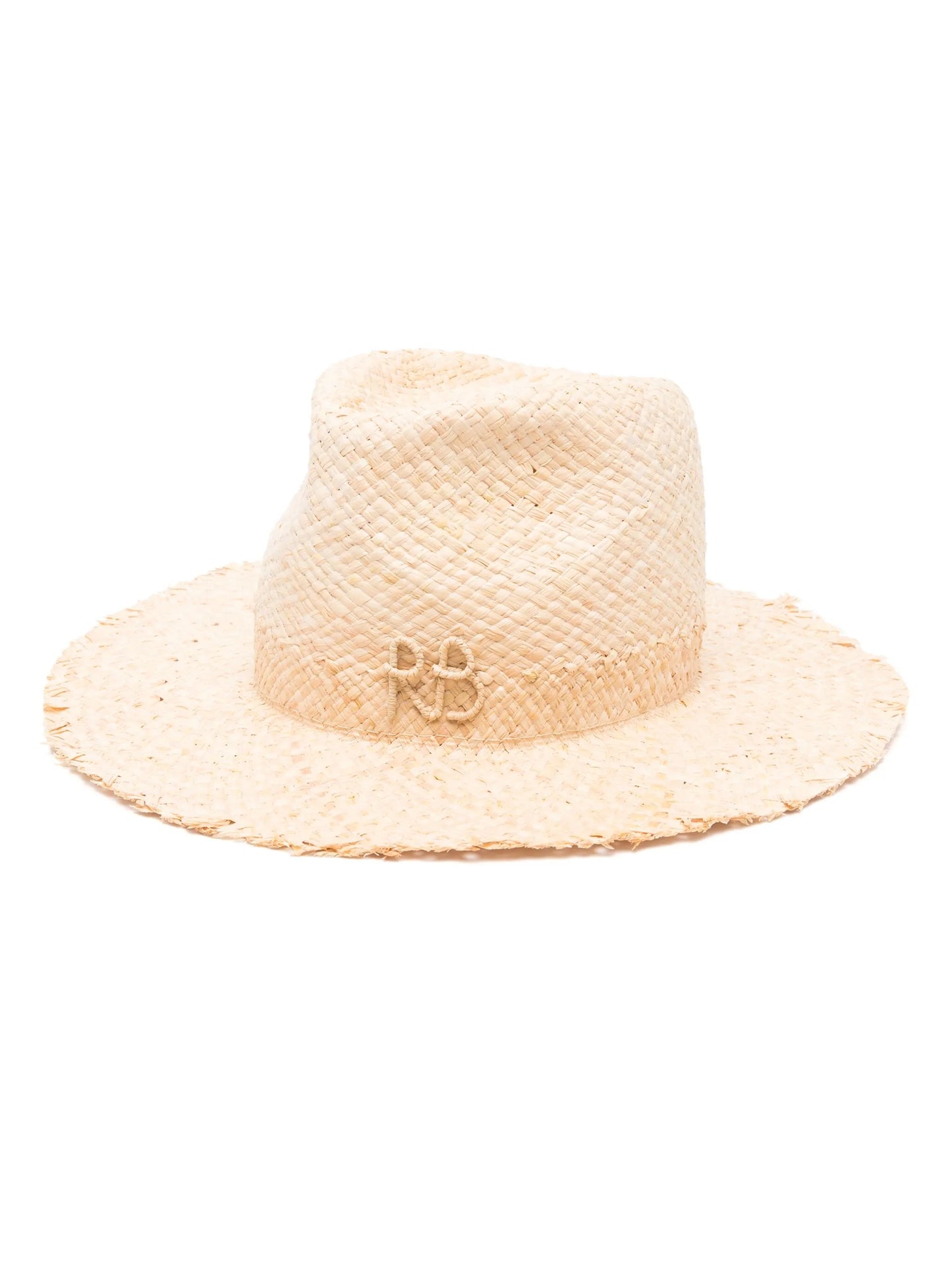logo-appliqué fedora hat