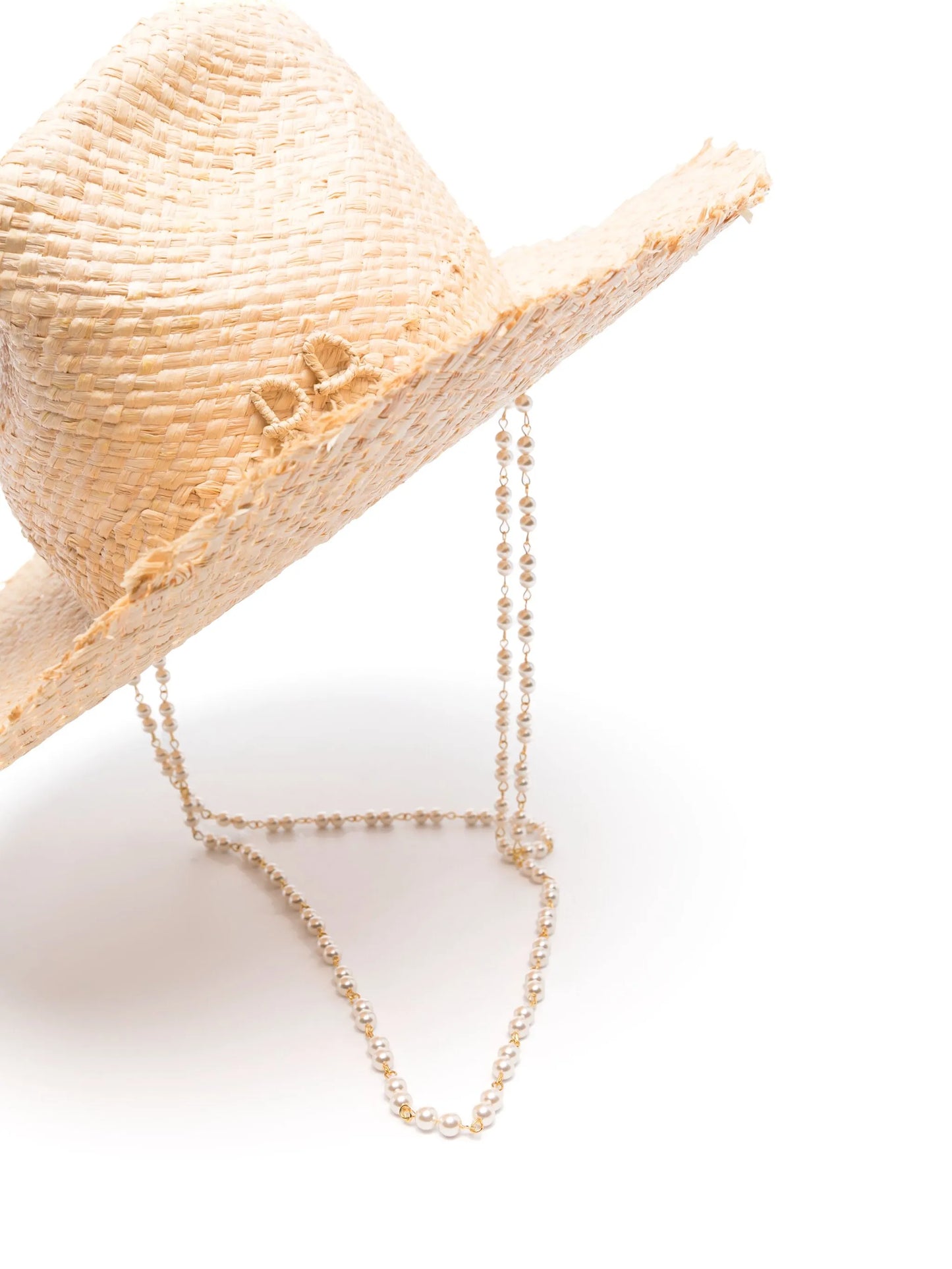logo-appliqué fedora hat