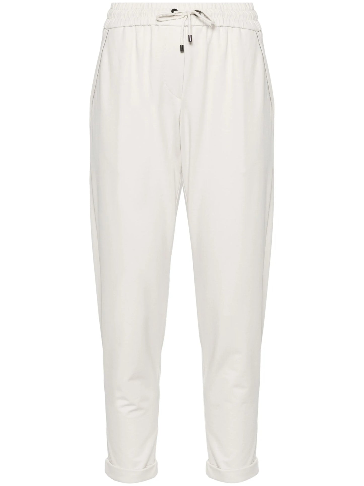 drawstring-fastening trousers