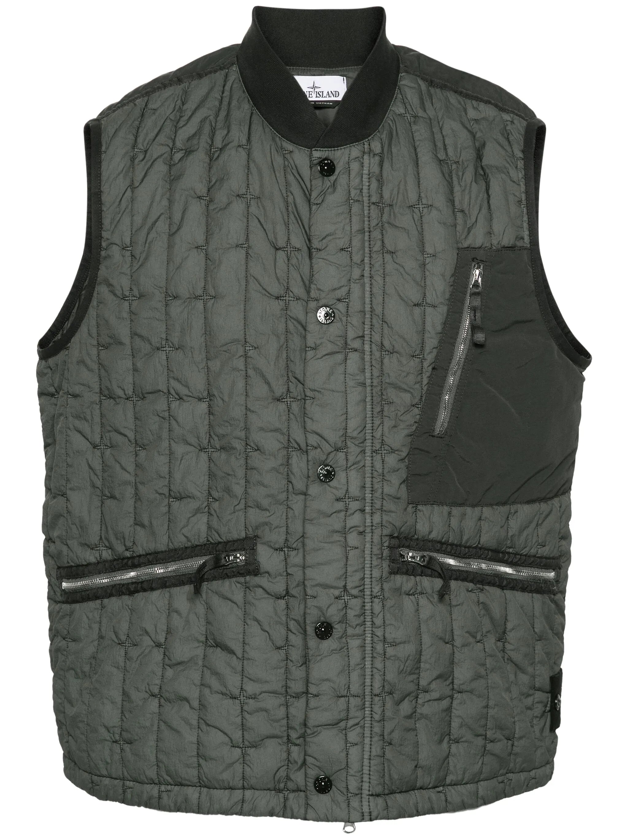 Stella quilted padded gilet
