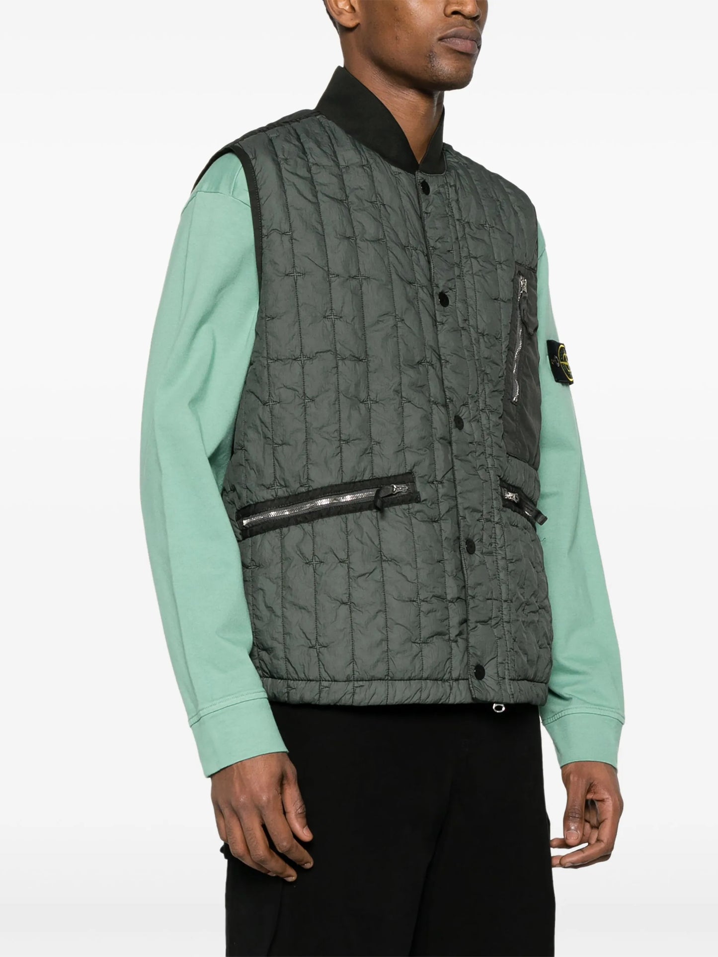 Stella quilted padded gilet