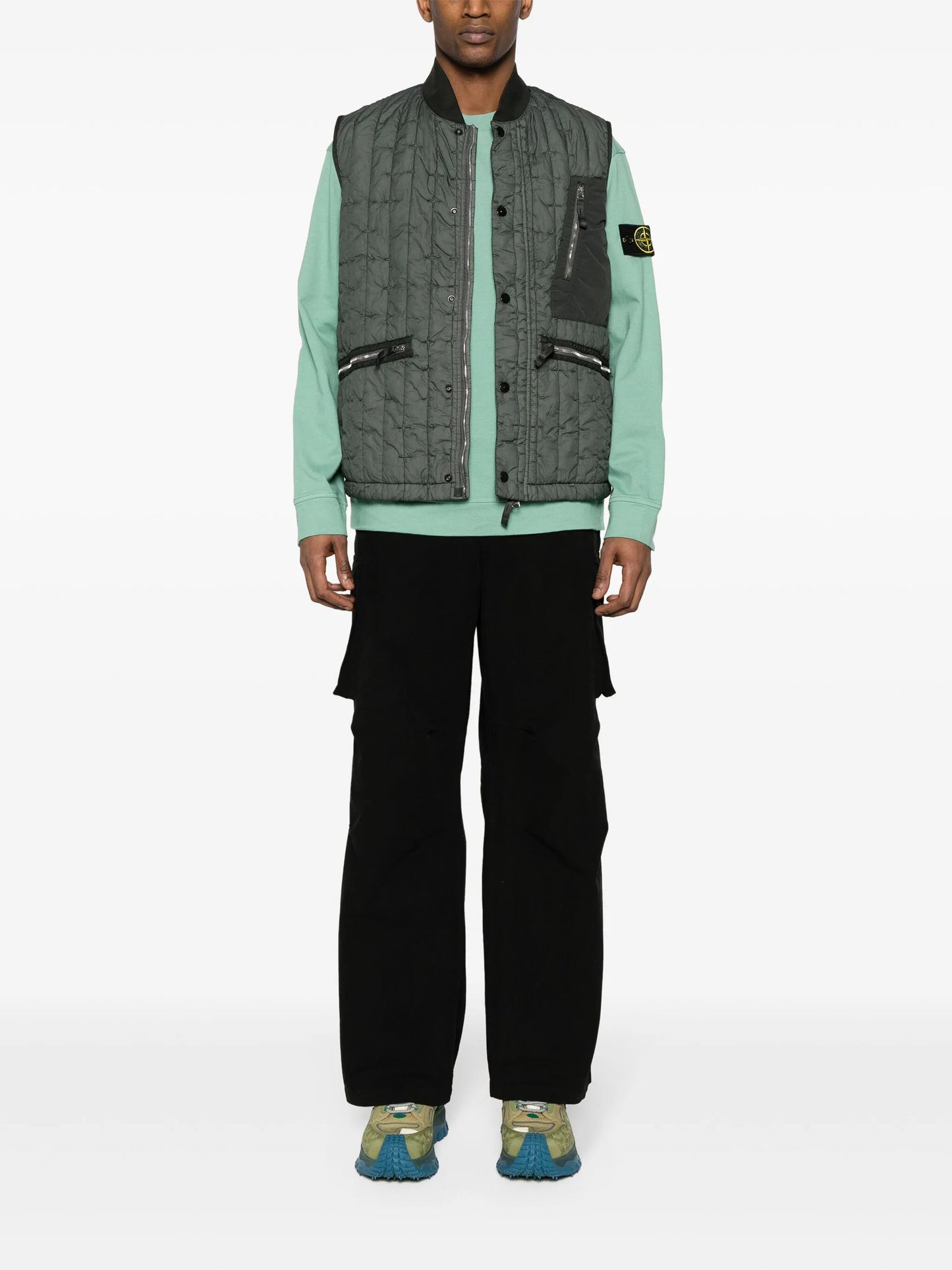 Stella quilted padded gilet