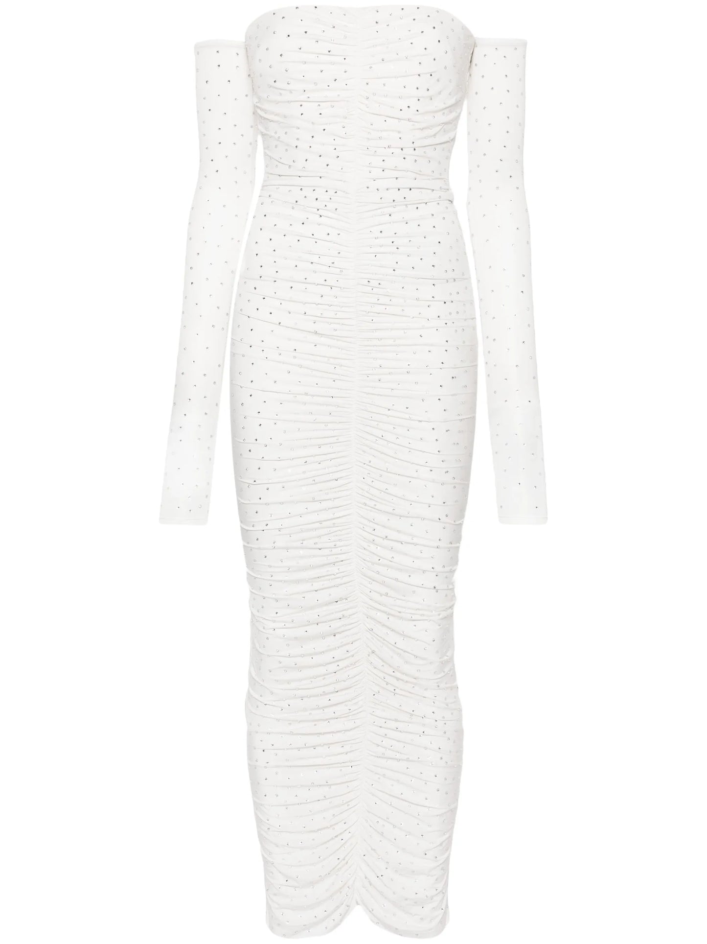 crystal-embellished dress