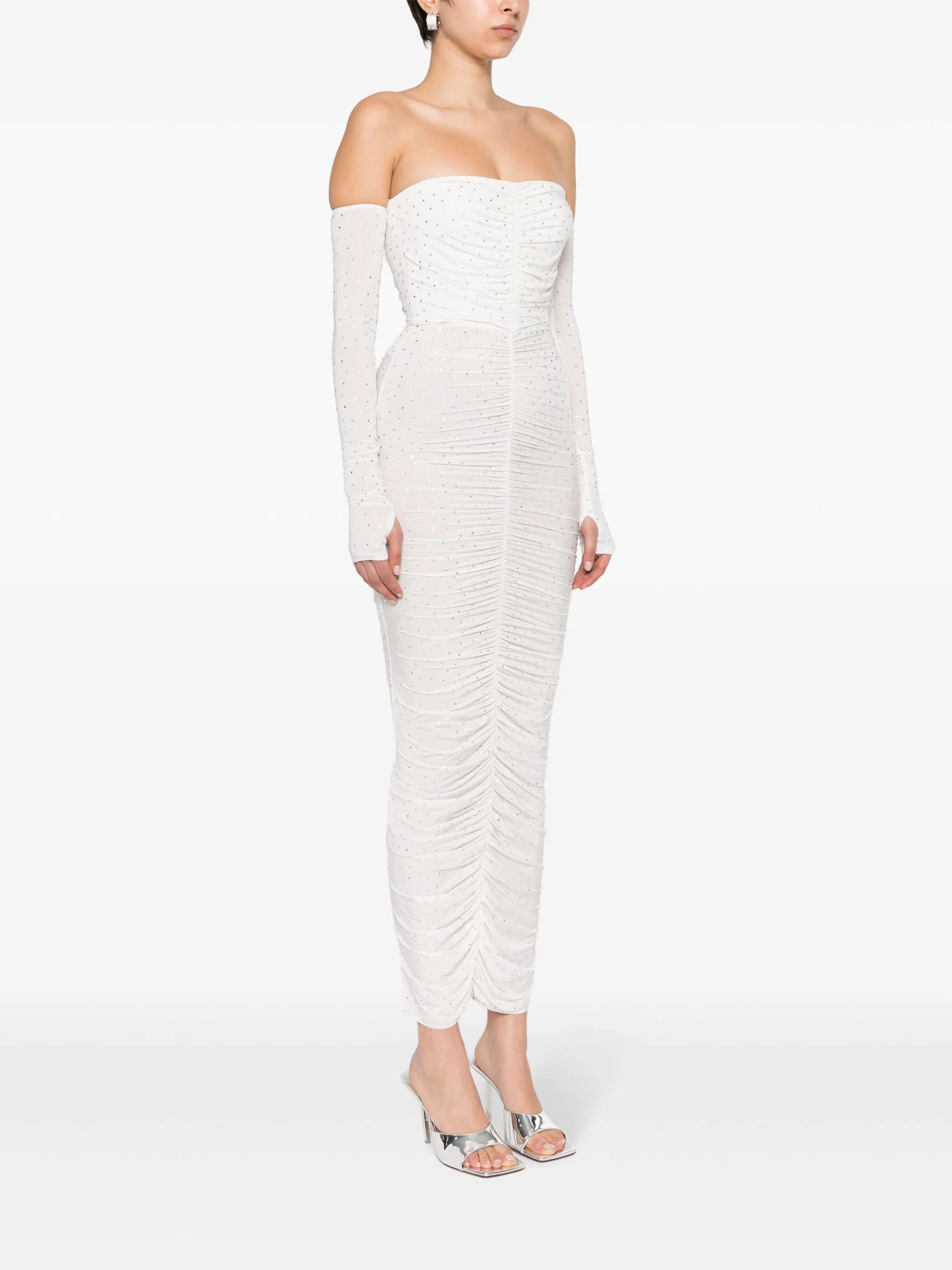 crystal-embellished dress