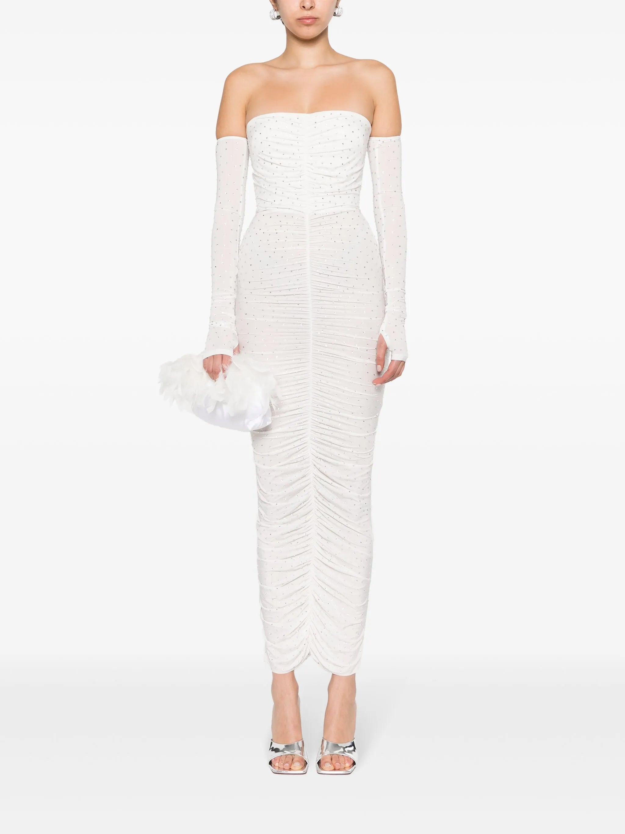 crystal-embellished dress