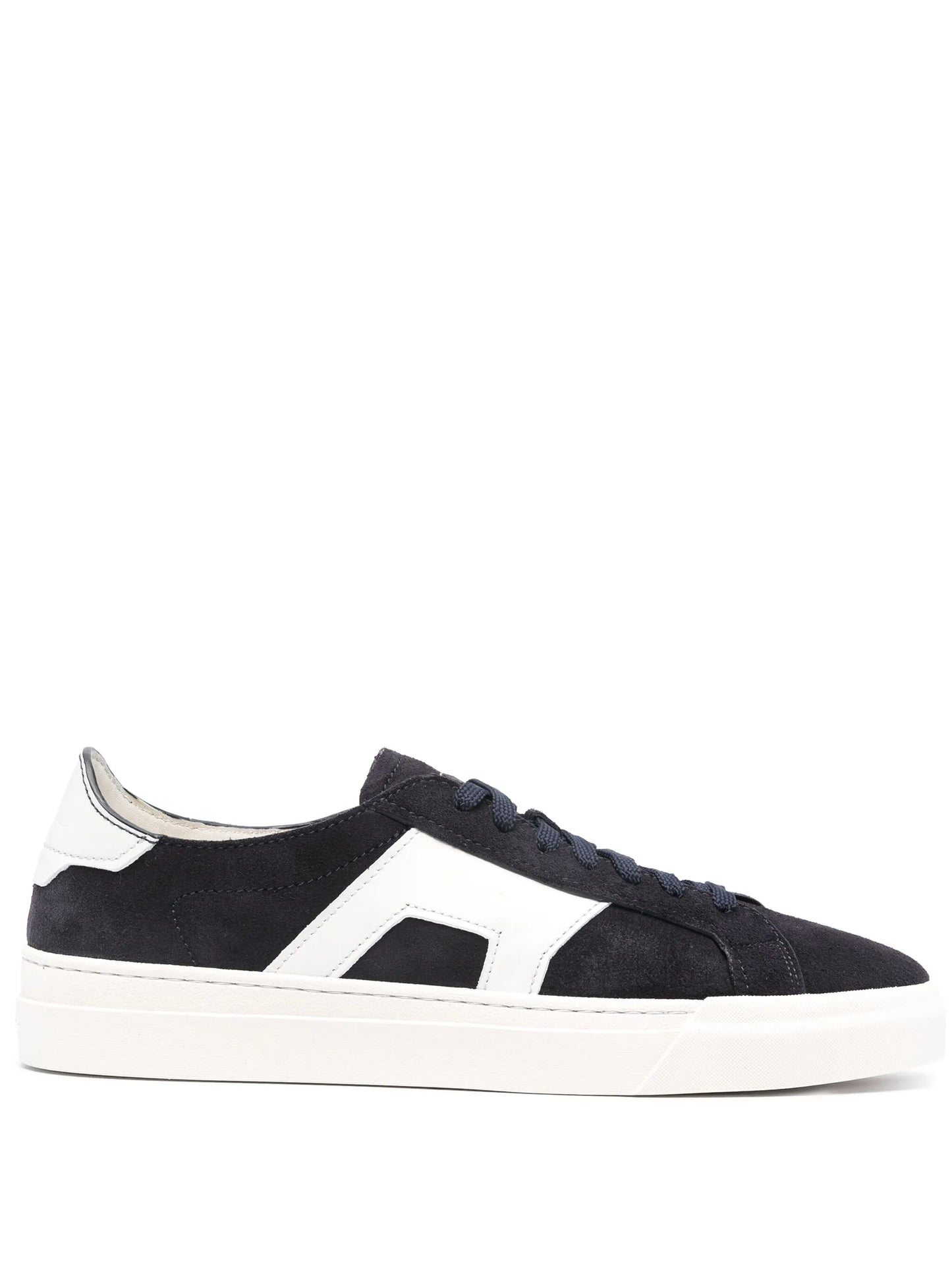Double Buckle suede sneakers