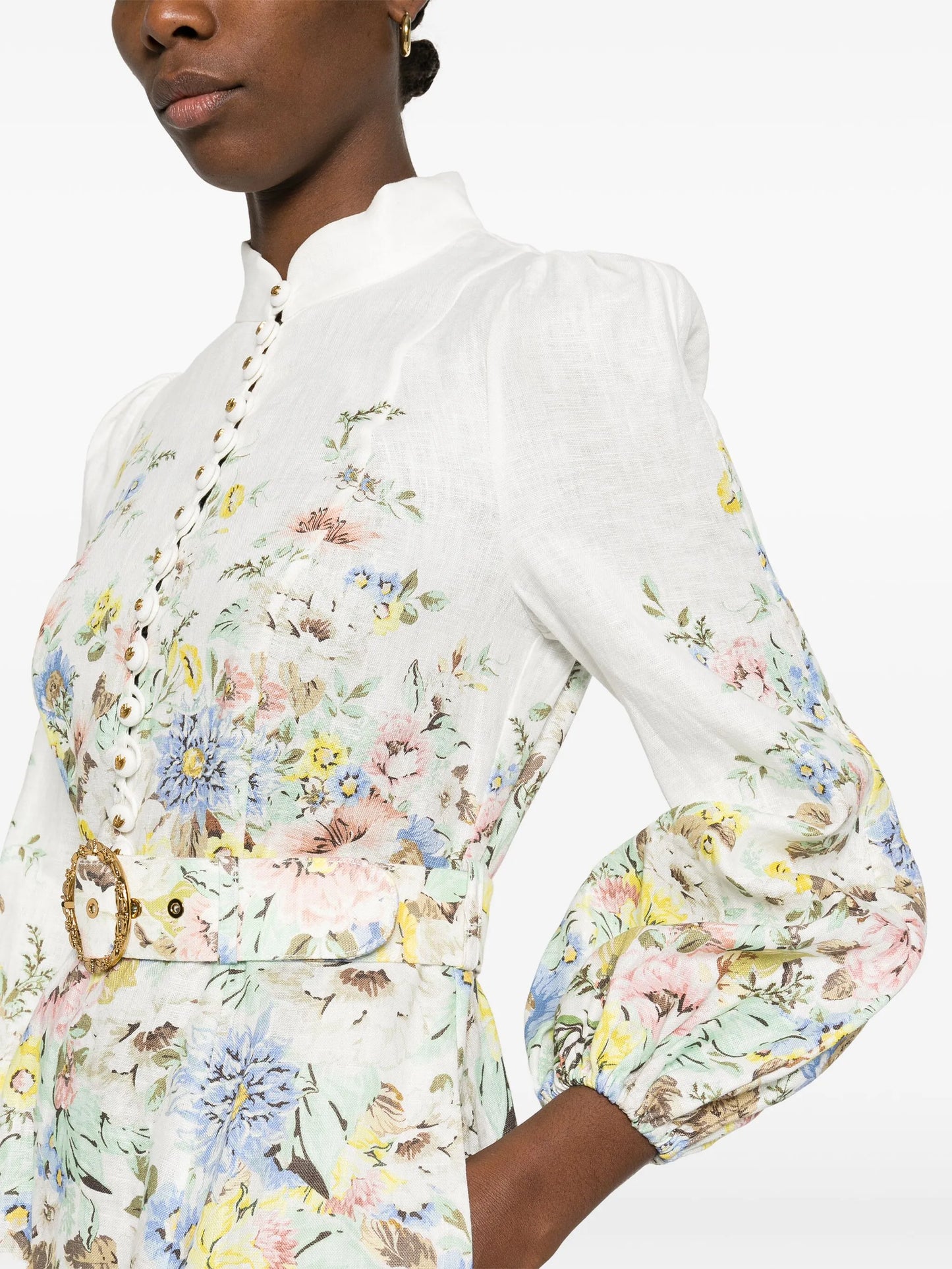 Matchmaker floral-print midi dress