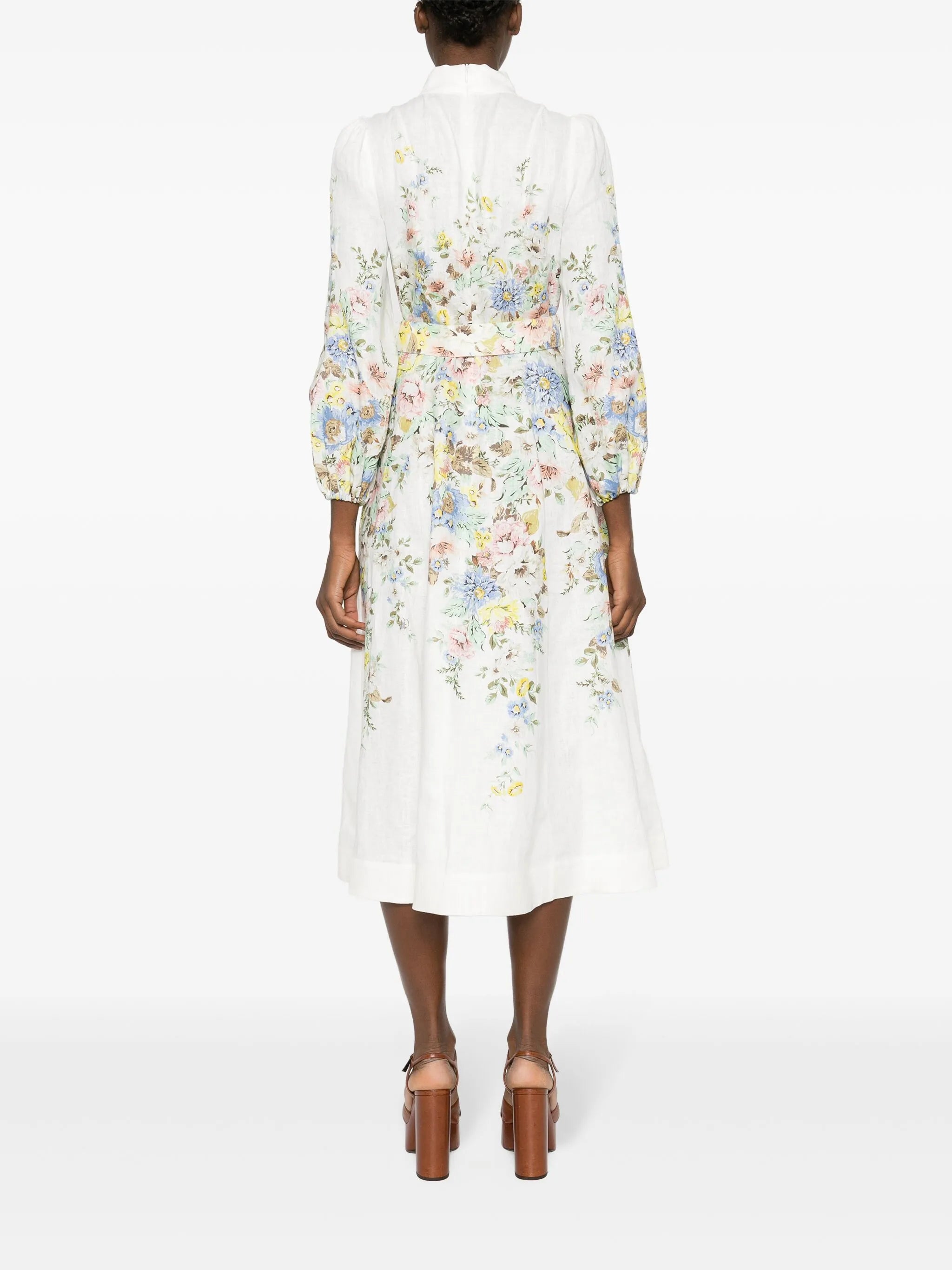 Matchmaker floral-print midi dress