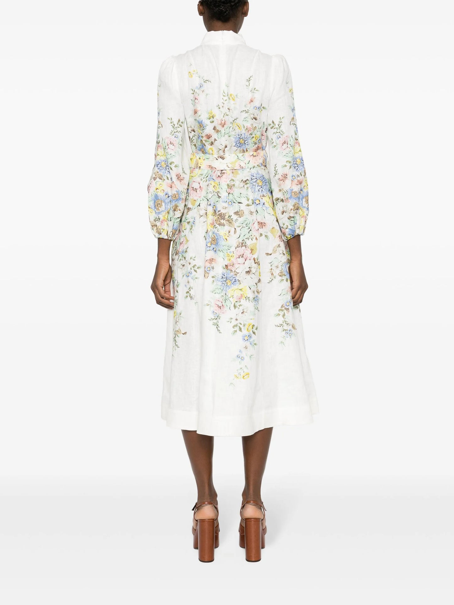 Matchmaker floral-print midi dress